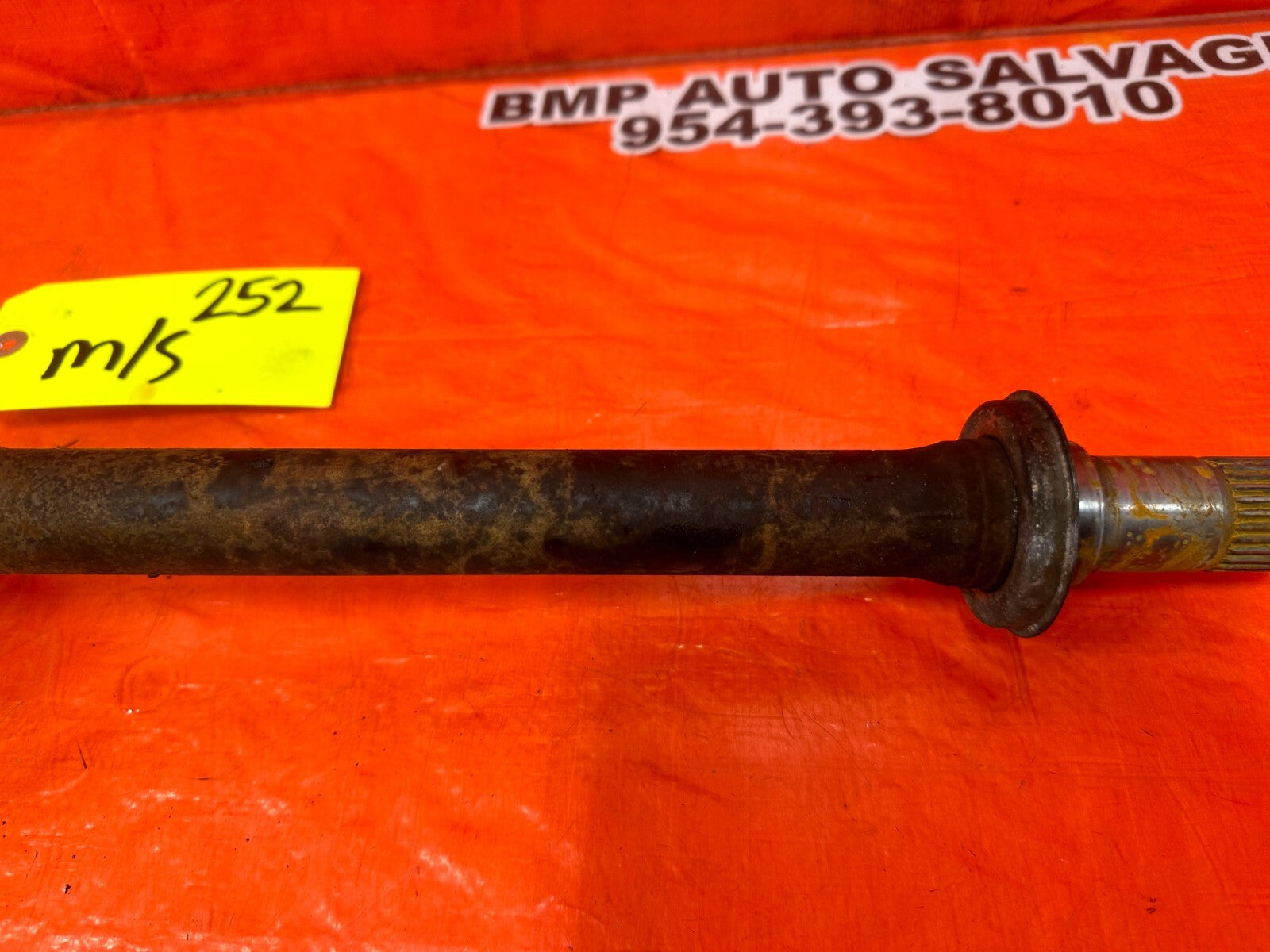 98 01 HONDA PRELUDE   BASE   AUTOMATIC   INTERMEDIATE MID HALF JACK SHAFT OEM 525