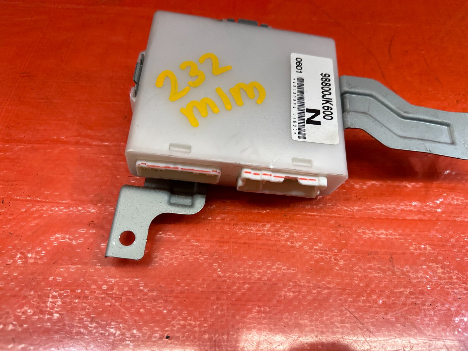 2010 10 INFINITI G37 CONVERTIBLE   DRIVER SEAT POSITION CONTROL MODULE OEM #2321