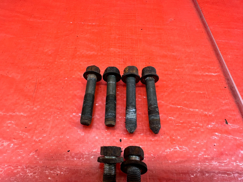 97 01 HONDA PRELUDE   POWER STEERING RACK AND BRACKET BOLTS HARDWARE   OEM #2105
