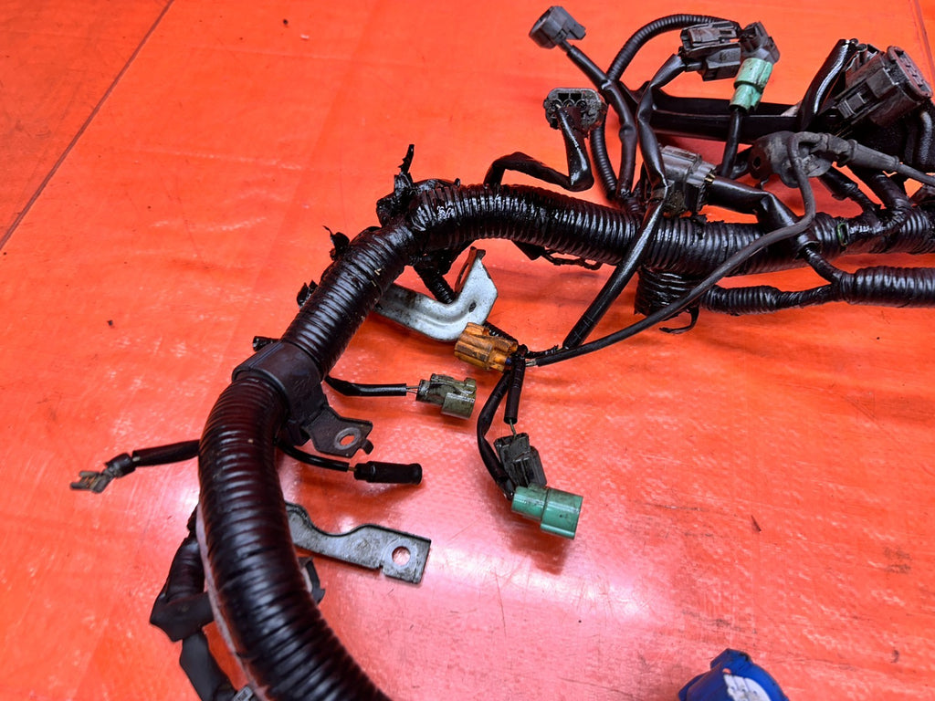 97 01 HONDA PRELUDE 2.2L H22A MT MANUAL ENGINE MOTOR WIRE WIRING HARNESS #3359