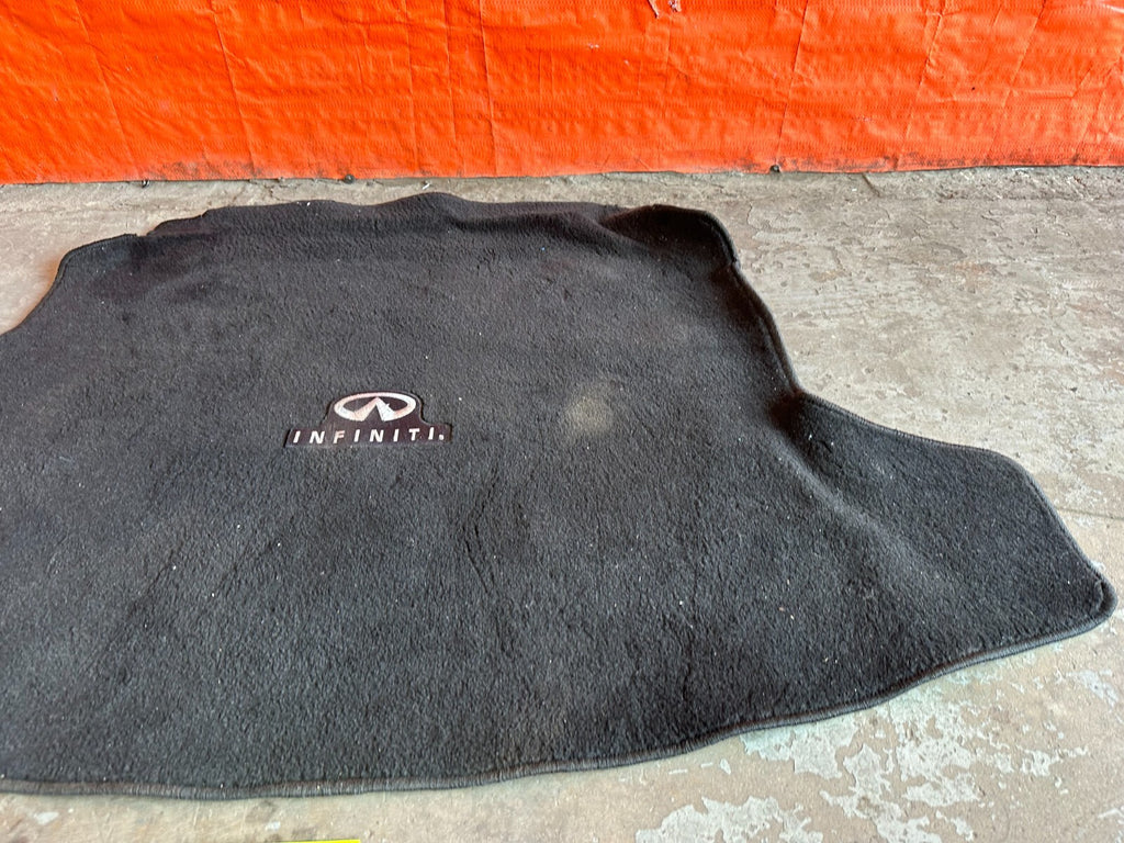 08 15 INFINITI G37 & Q60    2D COUPE   TRUNK CARPET LINER LINING OEM #2457