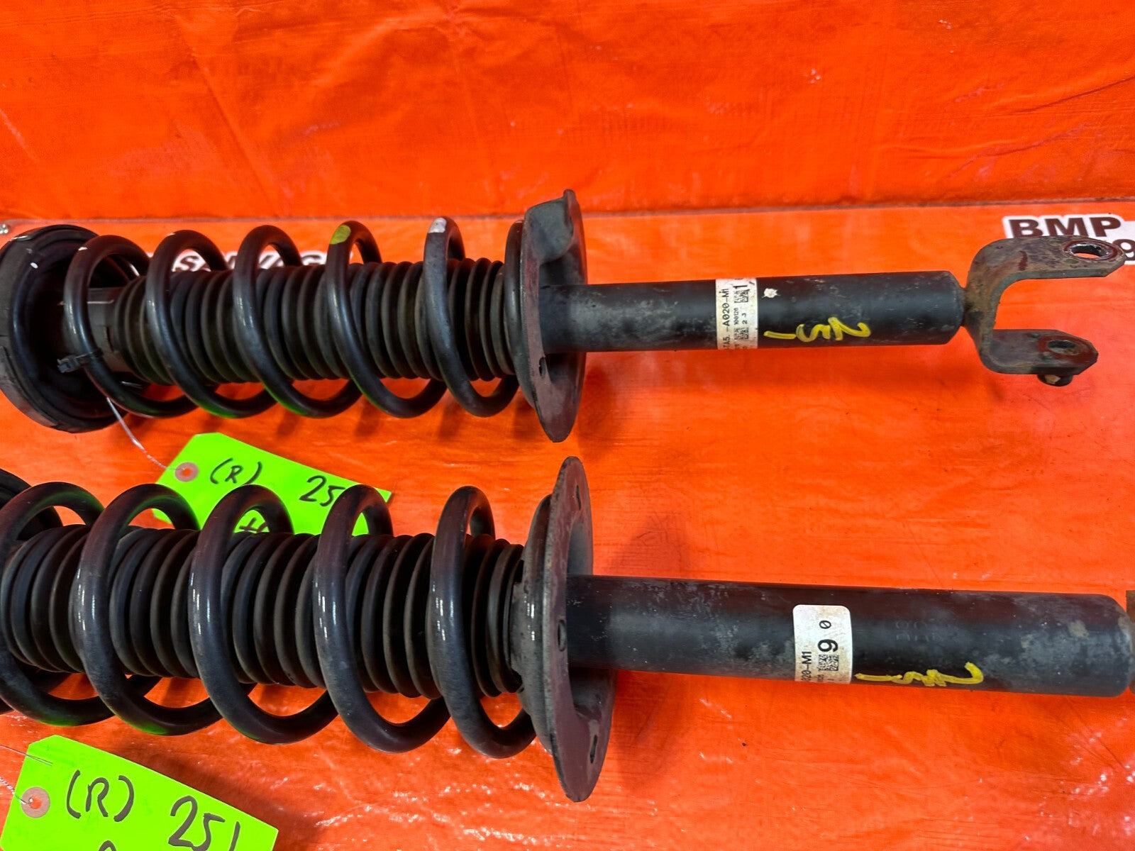 2010 HONDA ACCORD SEDAN EX REAR SHOCKS & SPRINGS LEFT AND RIGHT FACTORY OEM 2513