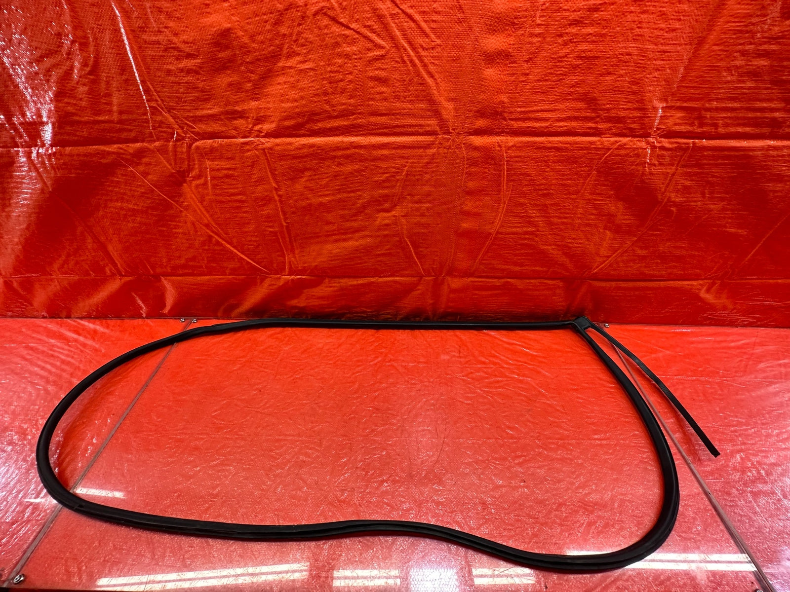 06 11 CIVIC 4D SEDAN DRIVER LEFT REAR DOOR WEATHER STRIP TRIM SEAL GASKET #2200