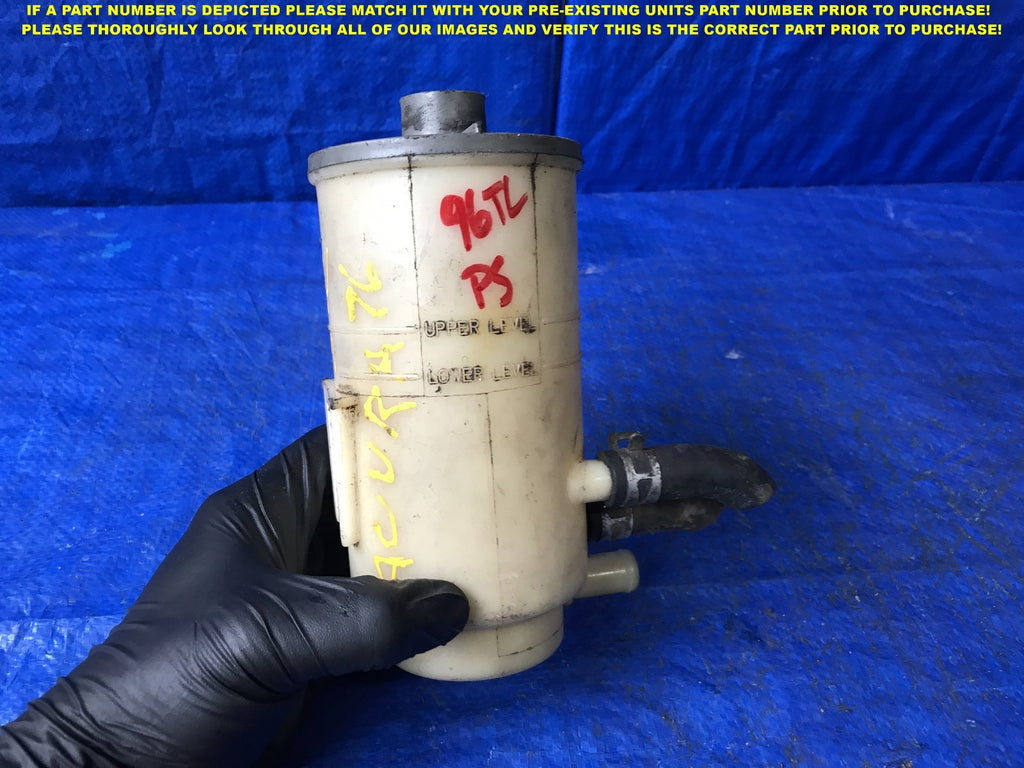 OEM 1996 ACURA TL POWER STEERING RESERVOIR TANK .    0