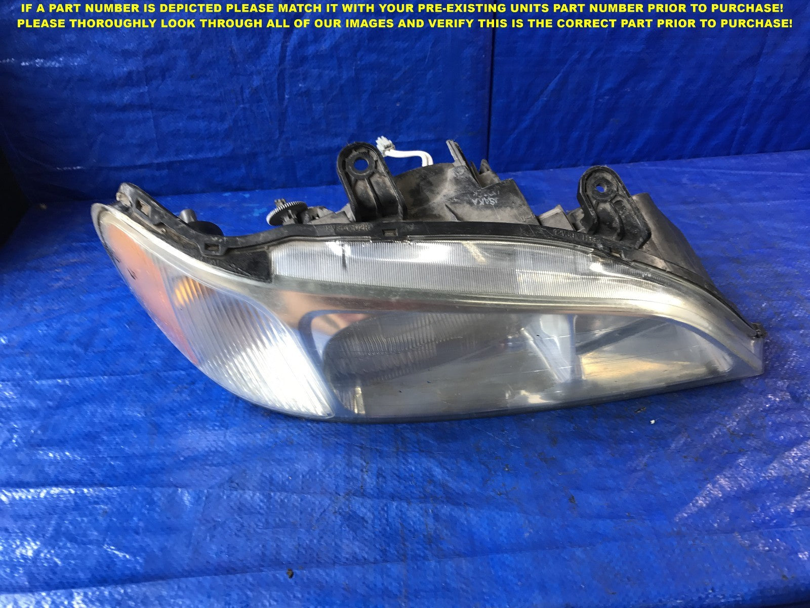 OEM 1999 2000 2001 99 00 01 ACURA TL PASSENGER RIGHT HEADLIGHT R RH  6