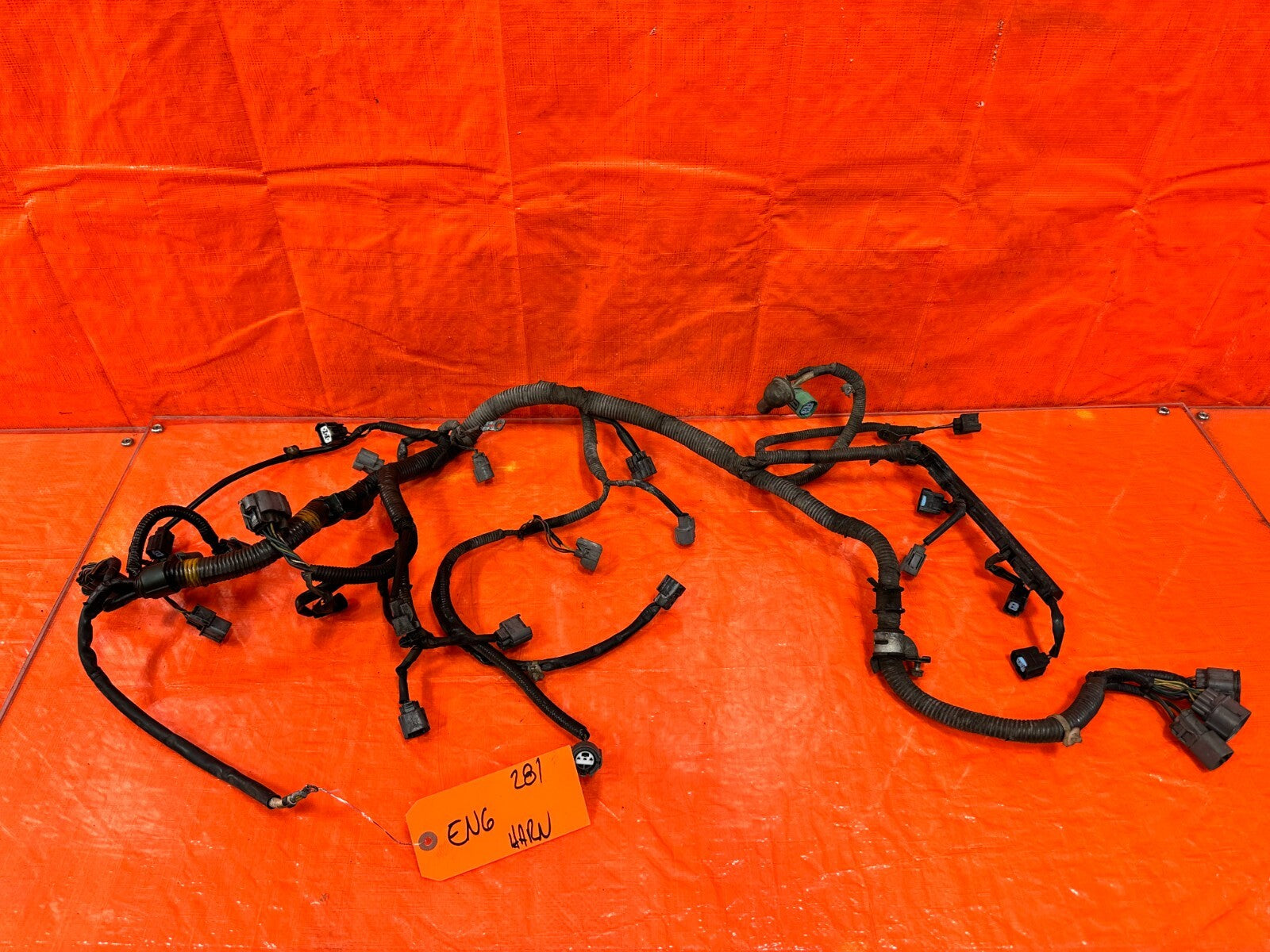 96 97 ACURA INTEGRA   B18B1 AUTOMATIC ENGINE WIRE HARNESS WIRING LOOM   OEM 2810