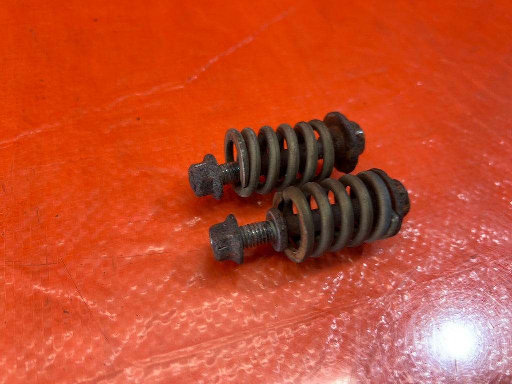 90 01 ACURA INTEGRA EXHAUST MANIFOLD FLANGE FLEXIBLE JOINT BOLTS & SPRINGS #2283