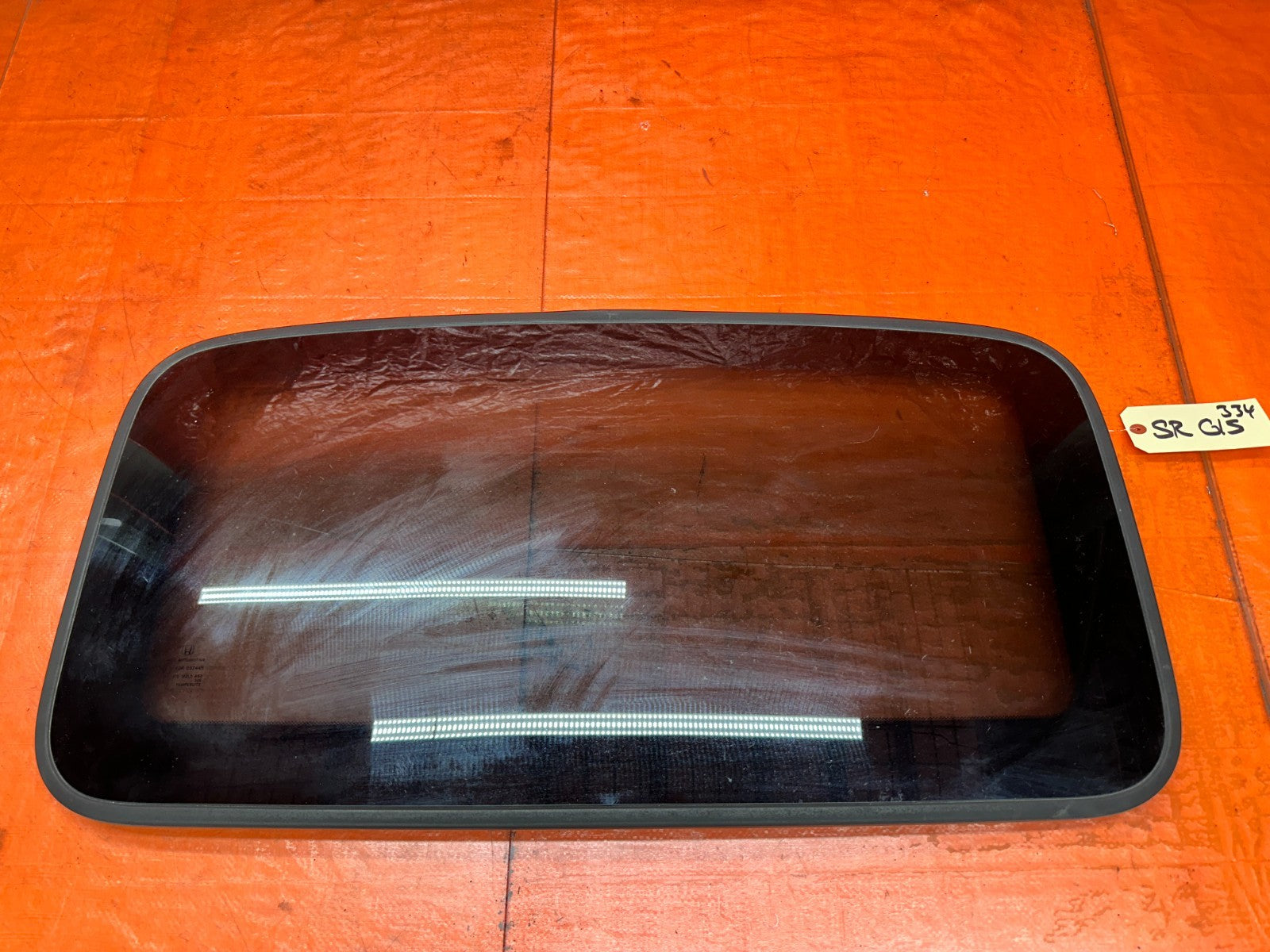 13 15 HONDA CIVIC SI 4D SUNROOF MOONROOF GLASS INSERT PANEL ASSEMBLY OEM #3344