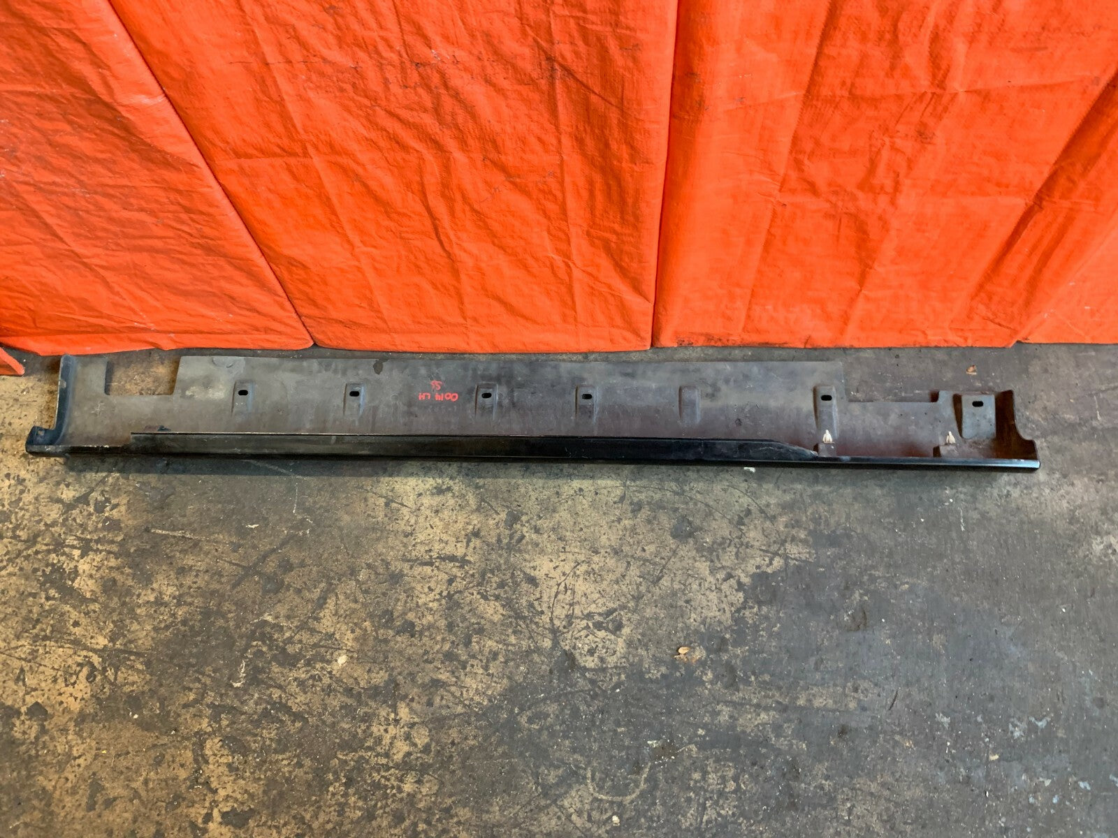 OEM 1994 94 HONDA DEL SOL   DRIVER LEFT SIDE SKIRT ROCKER PANEL   BLACK COLOR8
