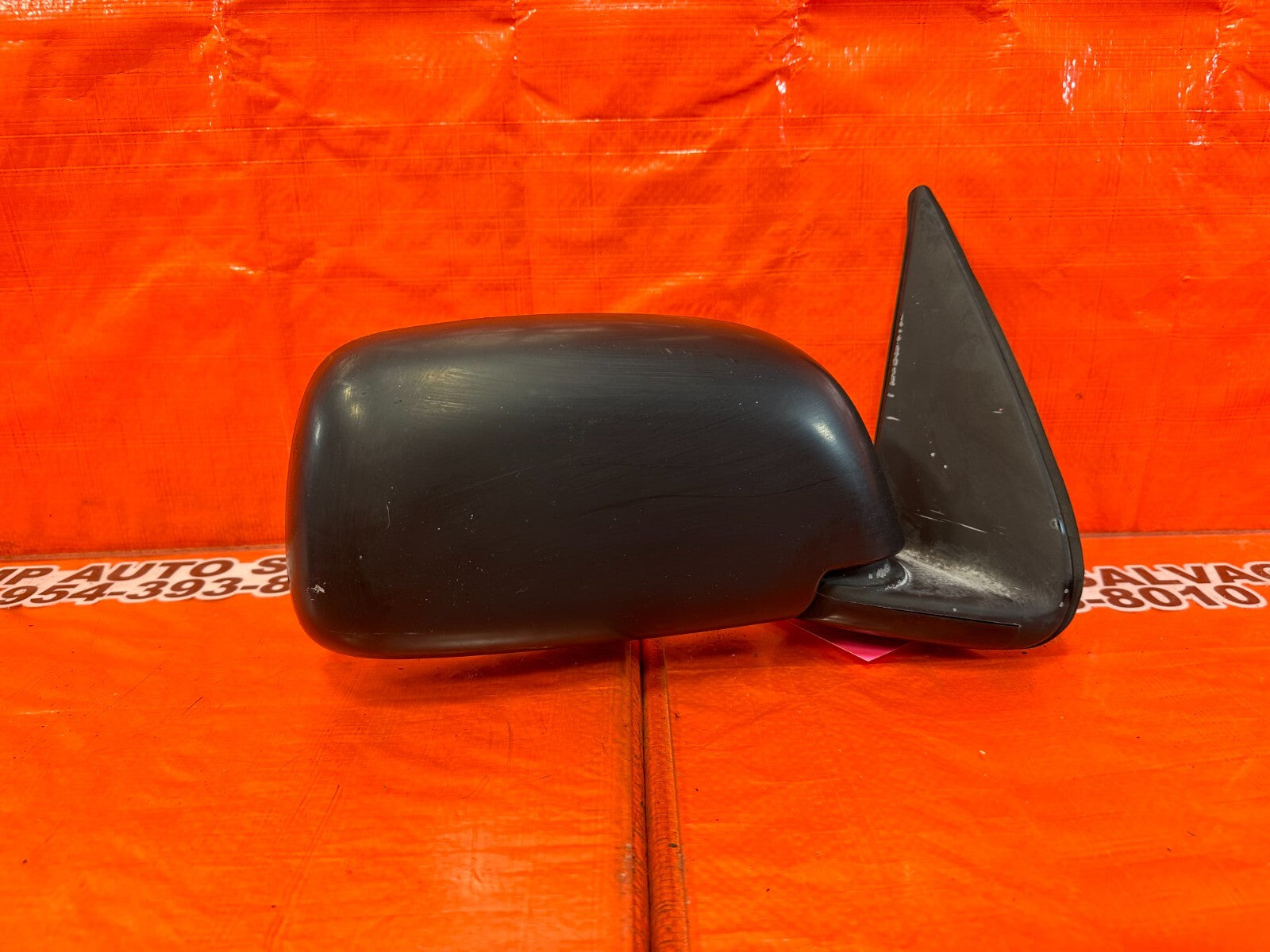 95 98 TOYOTA TACOMA   PASSENGER RIGHT SIDE VIEW MIRROR MANUAL NON POWER OEM #2490