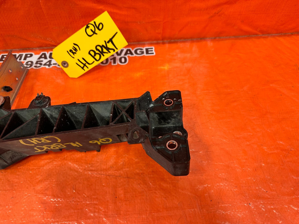 17 20 INFINITI Q60   PASSENGER RIGHT RADIATOR SUPPORT BRACKET   OEM FACTORY #Q69