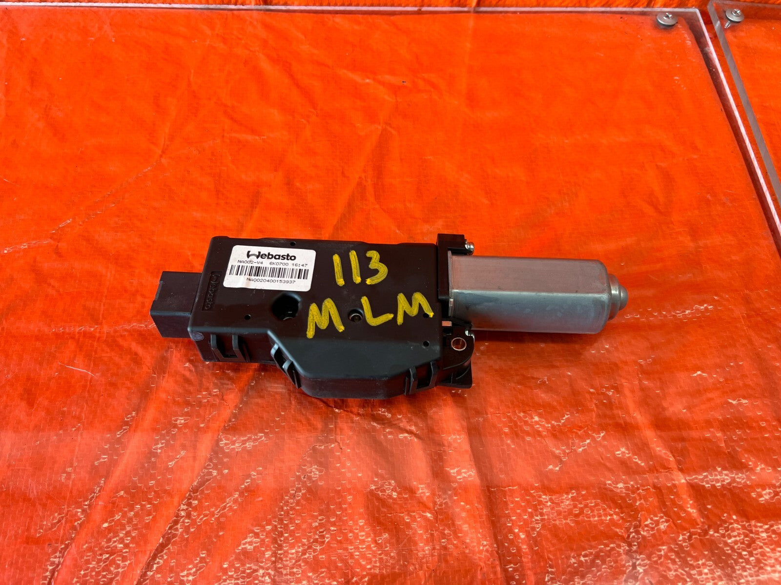14 20 INFINITI Q50   SUNROOF MOONROOF SLIDING ROOF   MOTOR   OEM FACTORY OE #1130