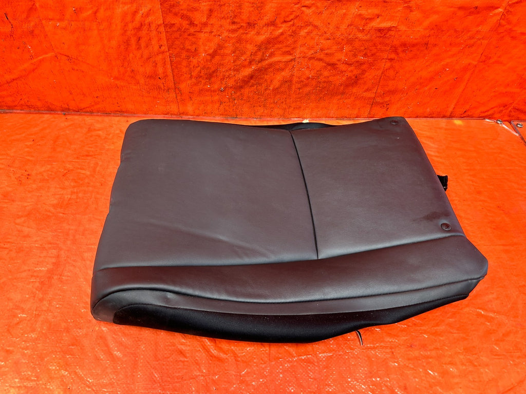 14 23 INFINITI Q50   DRIVER LEFT REAR UPPER SEAT LEATHER WRAP SKIN   OEM 3163
