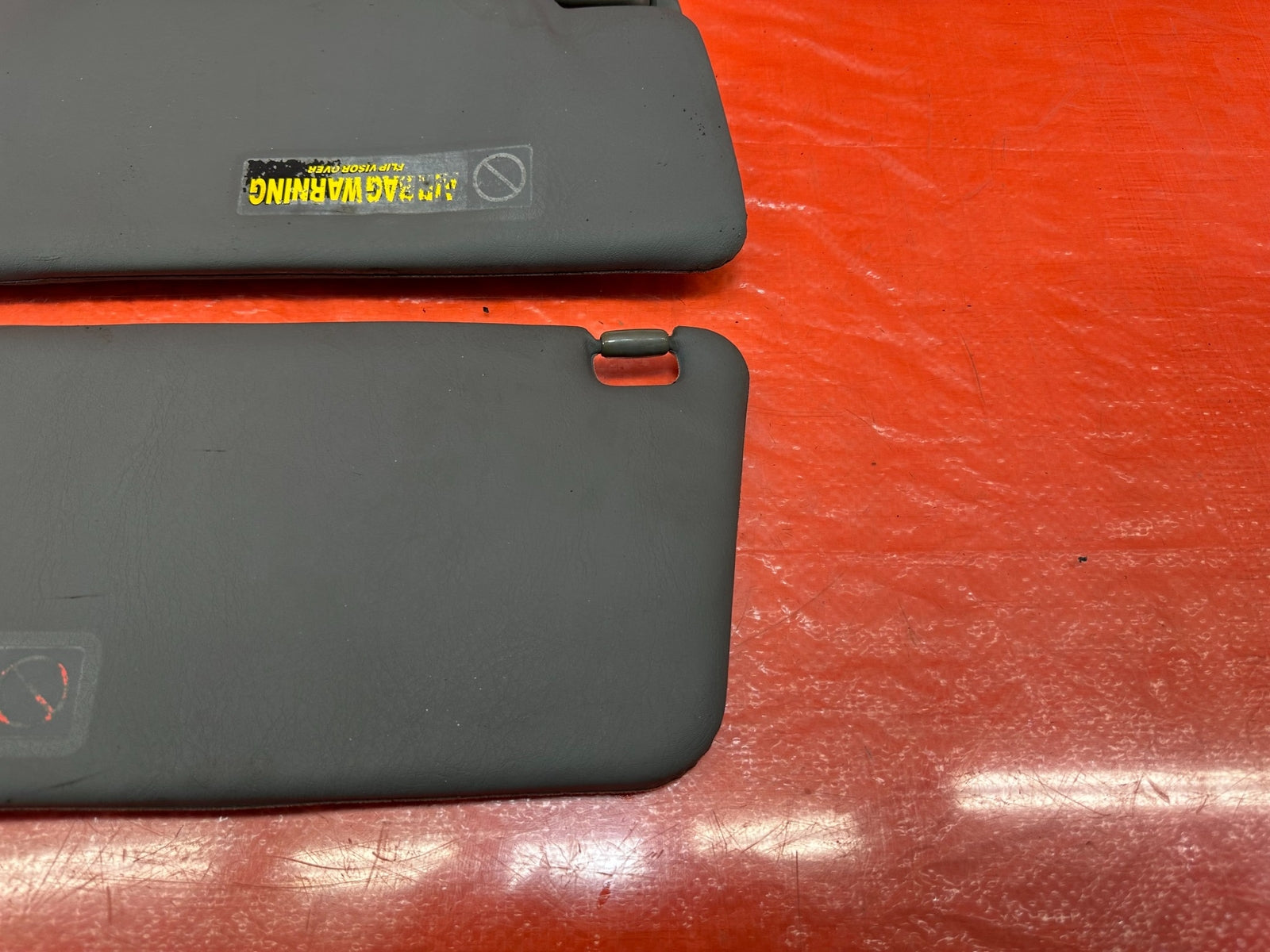 97 01 HONDA PRELUDE   LEFT AND RIGHT SUN VISORS   OEM FACTORY OE #2105