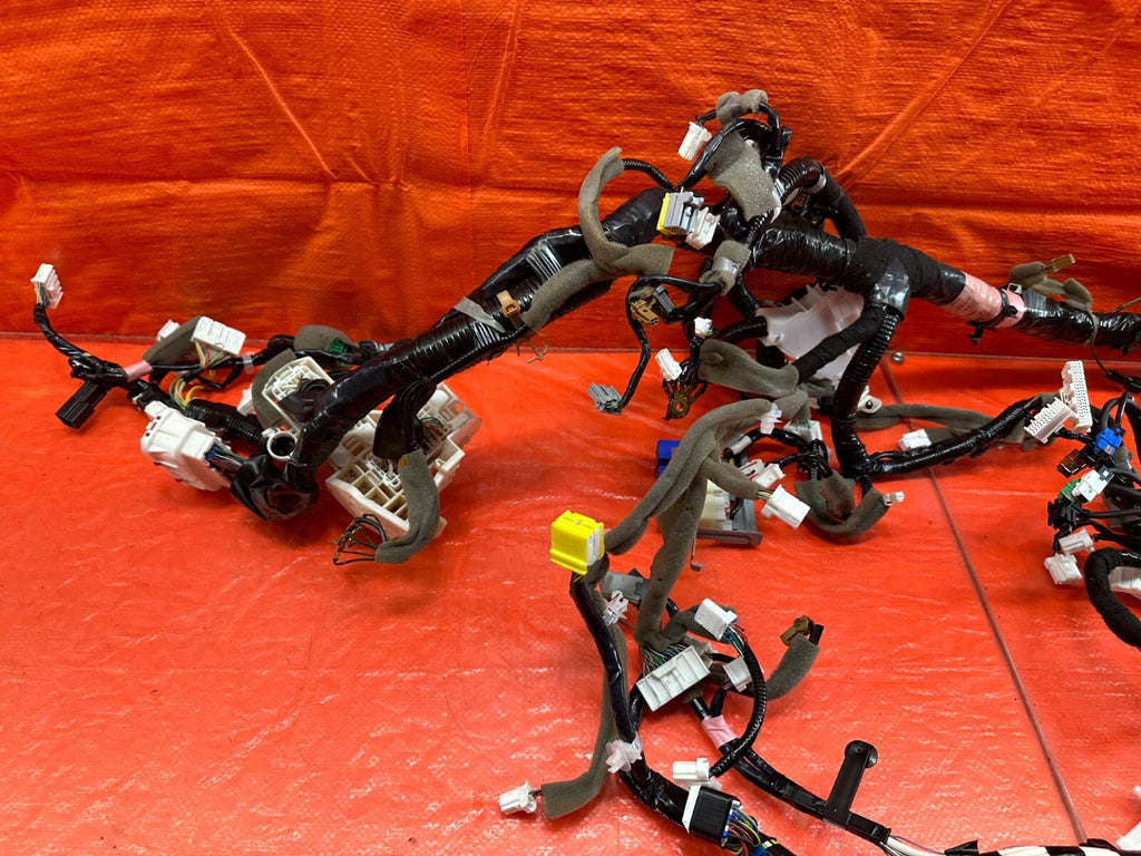 2017 INFINITI Q50 RED SPORT 400 DASH BOARD CLUSTER WIRING HARNESS WIRE LOOM #2225
