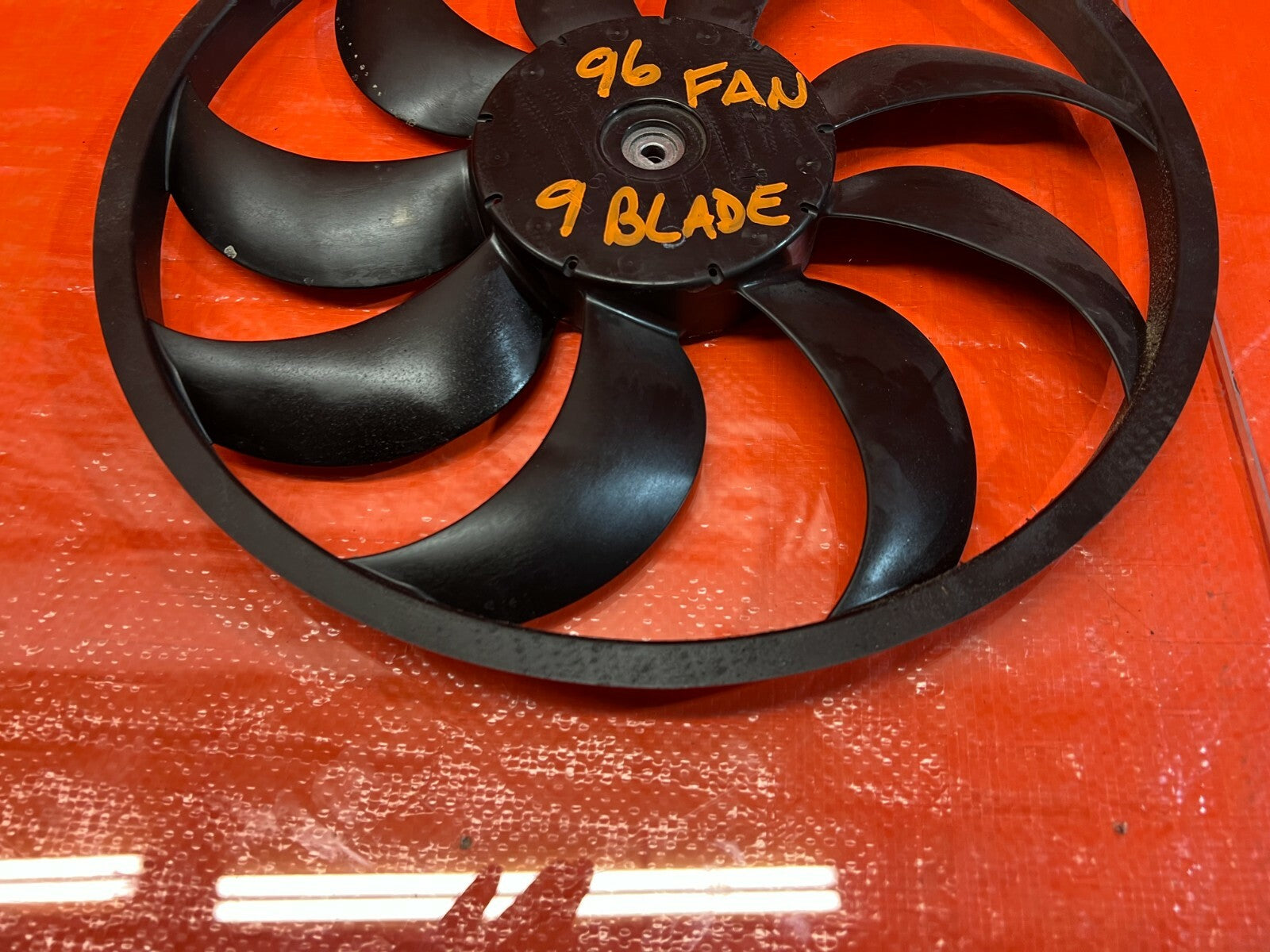 14 20 INFINITI Q50 17 20 Q60   RADIATOR COOLING FAN   RIGHT SIDE   9 BLADE OEM 3