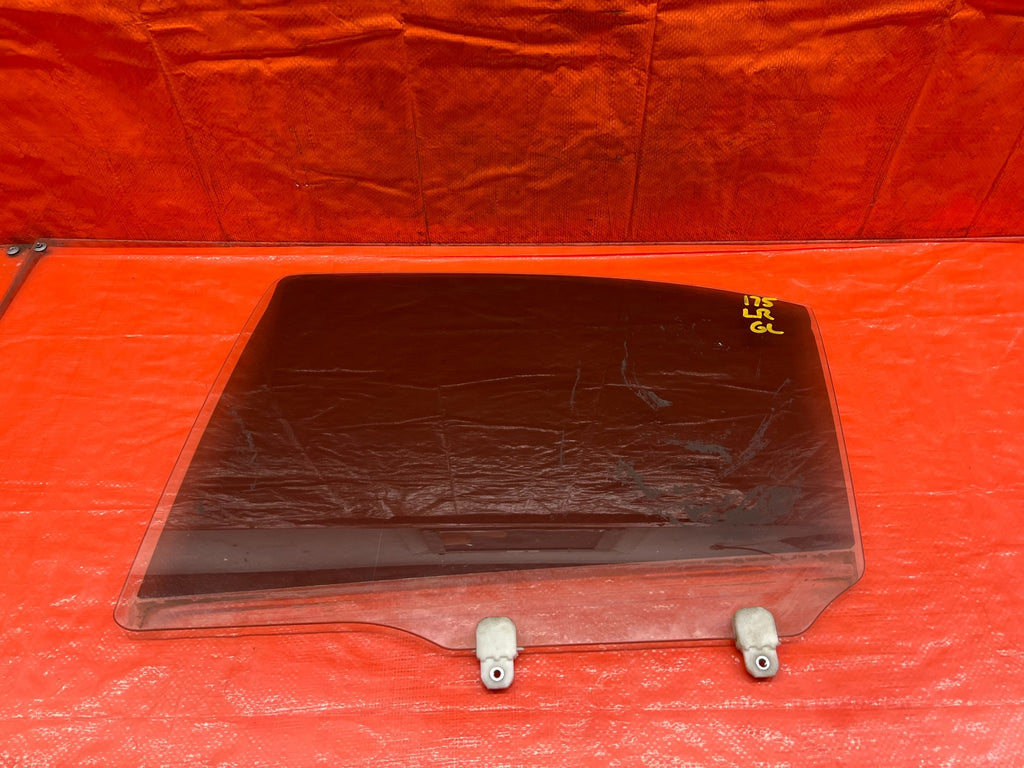 08 15 LANCER EVOLUTION X EVO 10   DOOR GLASS WINDOW   DRIVER LEFT REAR   OEM 1750