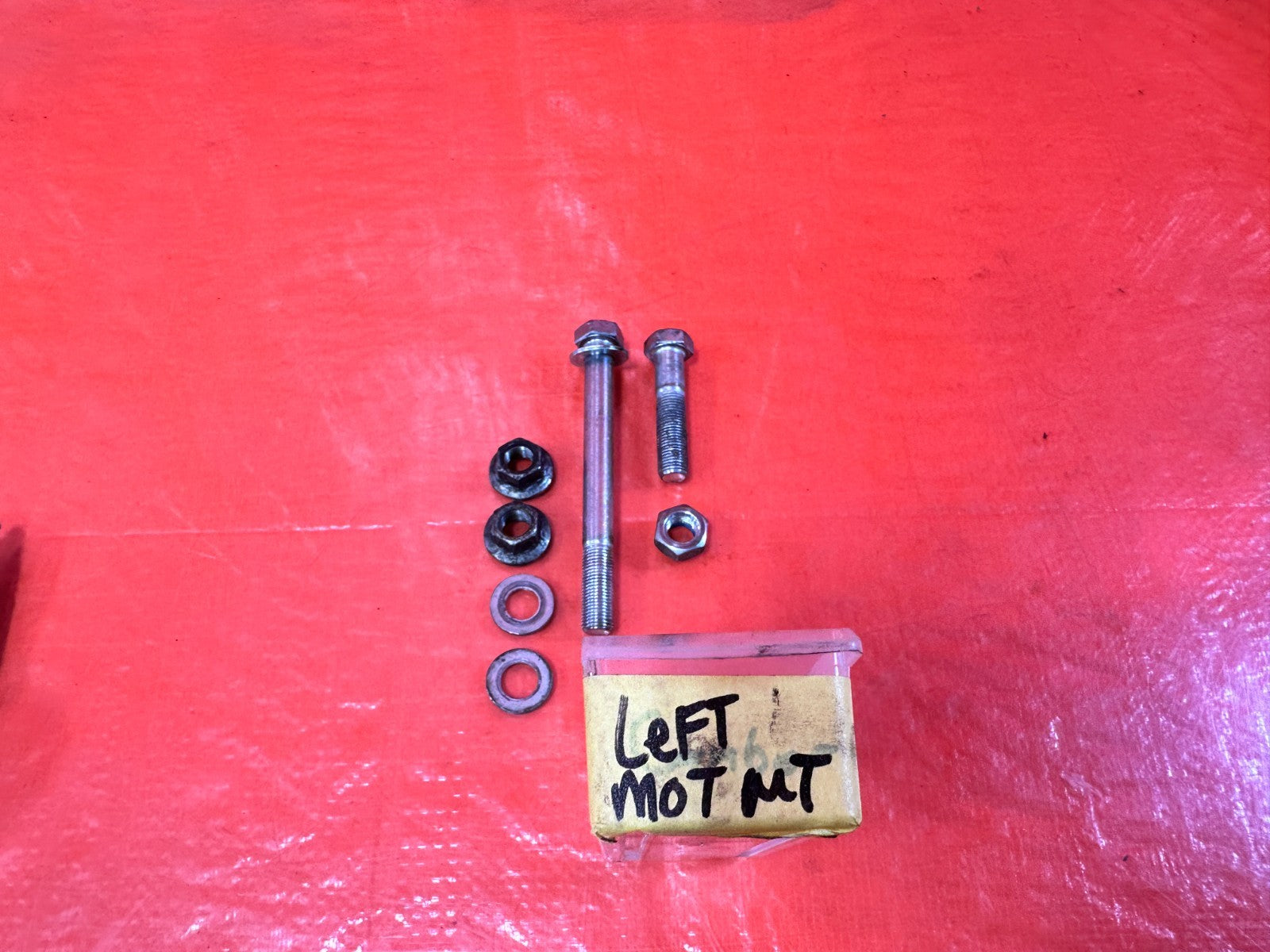 06 11 HONDA CIVIC SI   HASPORT LEFT TRANSMISSION MOUNT BOLT SET BOLTS   OEM #3000