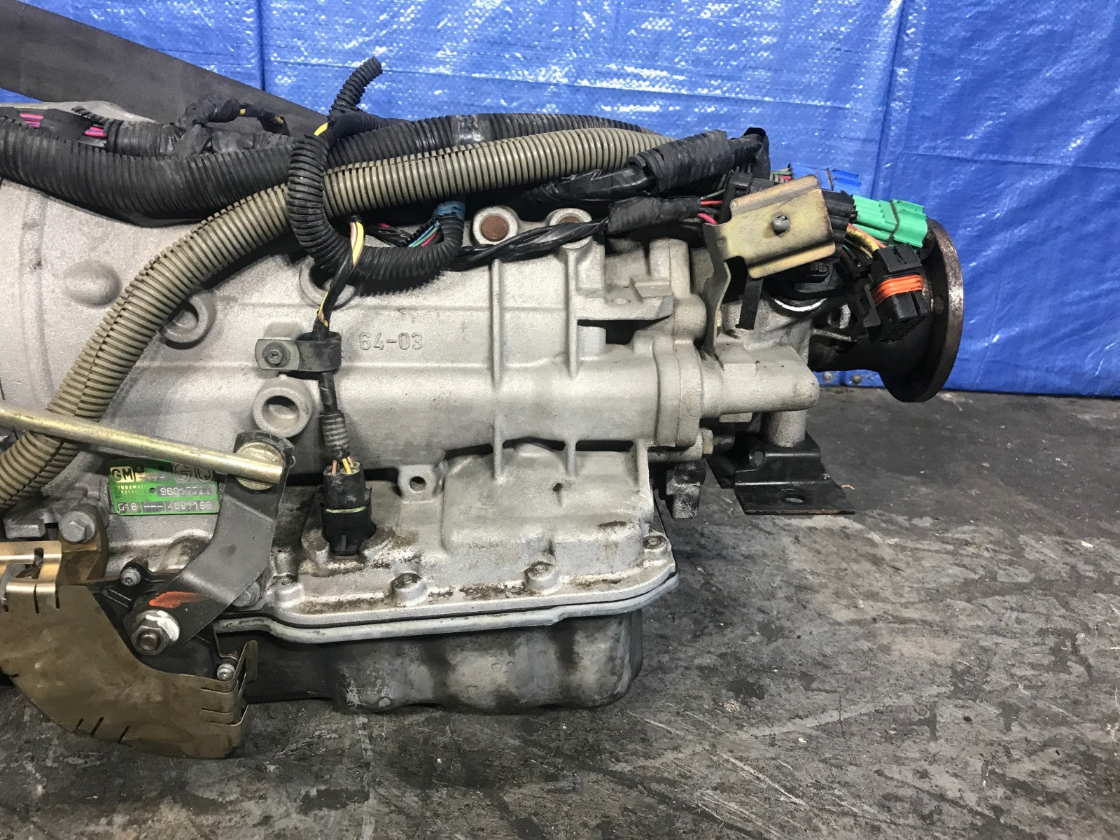 OEM 1994 94 HONDA PASSPORT AUTOMATIC 4X2 RWD TRANSMISSION PART # 9601 77993