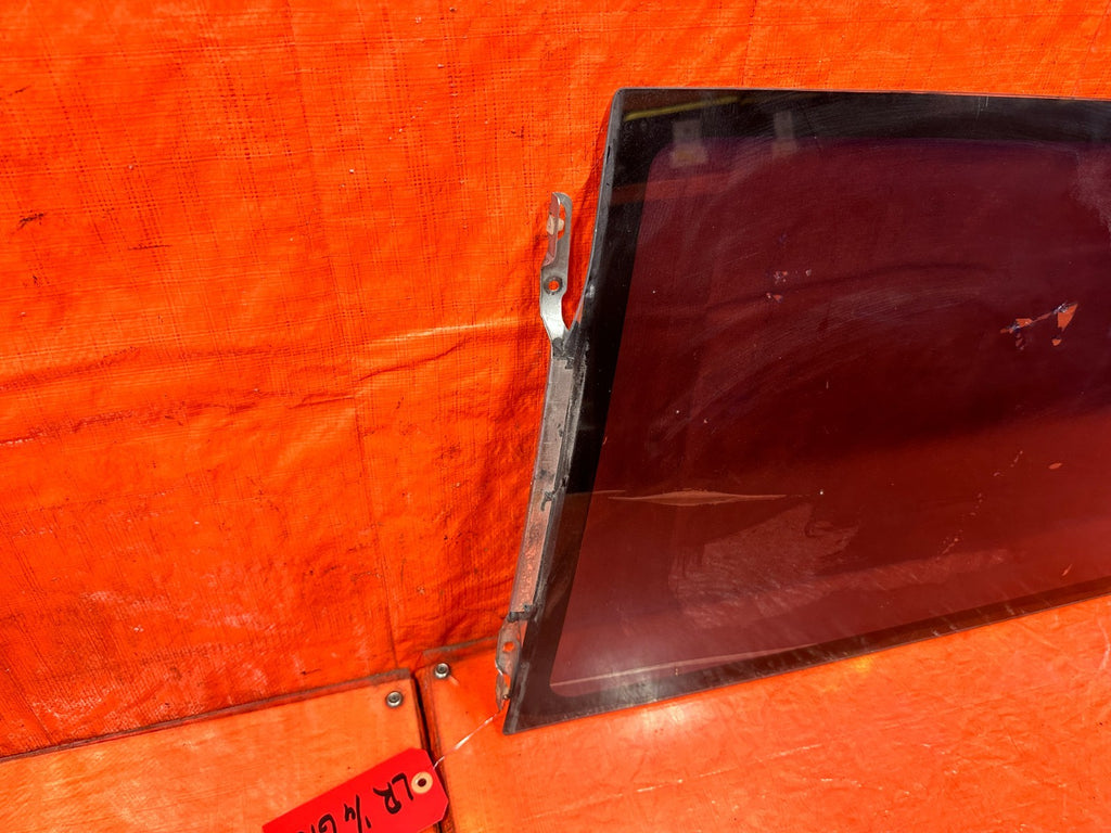 90 91 HONDA CIVIC HATCHBACK   DRIVER LEFT REAR 1/4 QUARTER GLASS WINDOW OEM 3256