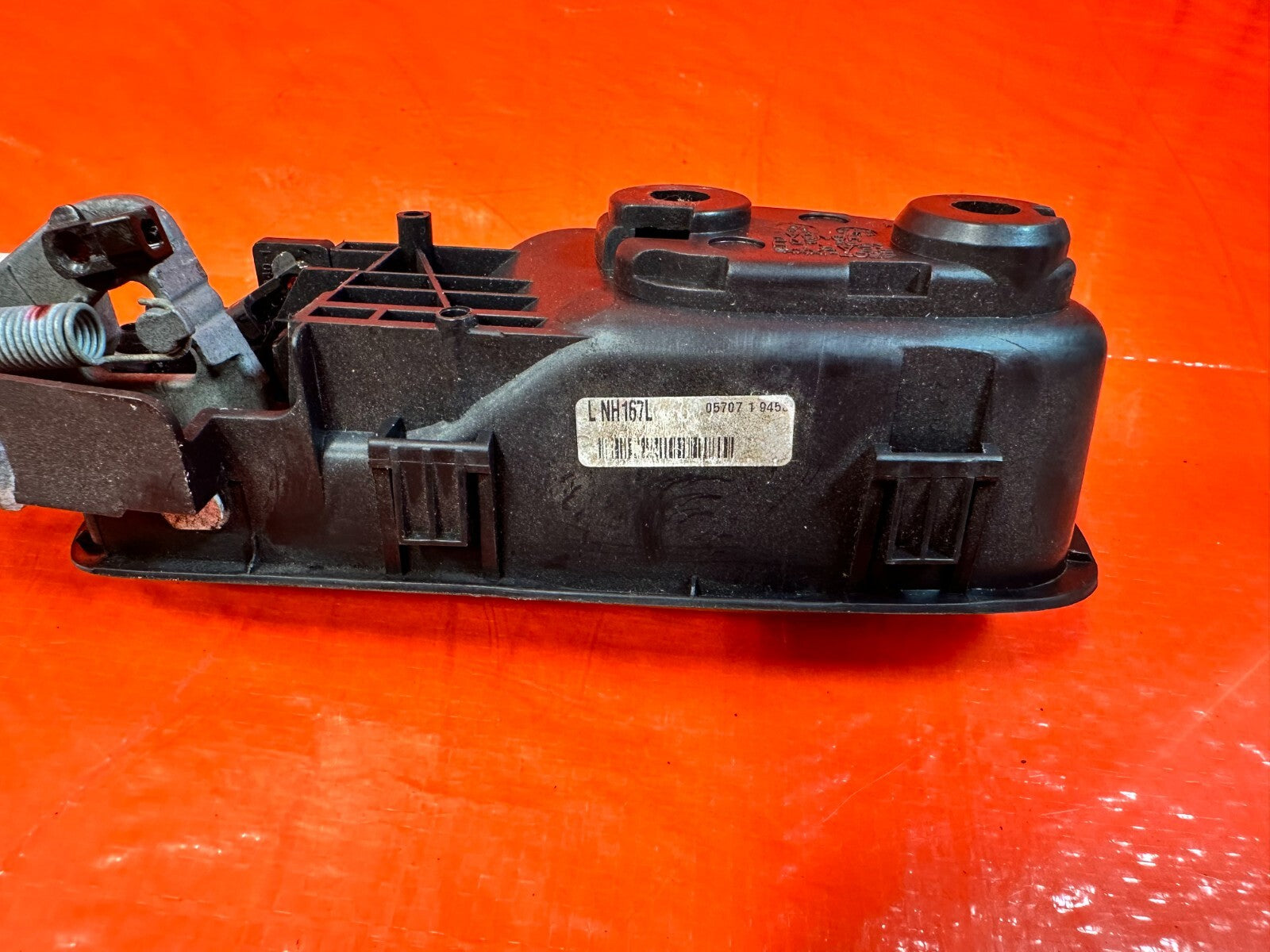 07 11 HONDA CIVIC SI SEDAN   DRIVER LEFT REAR INTERIOR DOOR HANDLE   OEM #2707