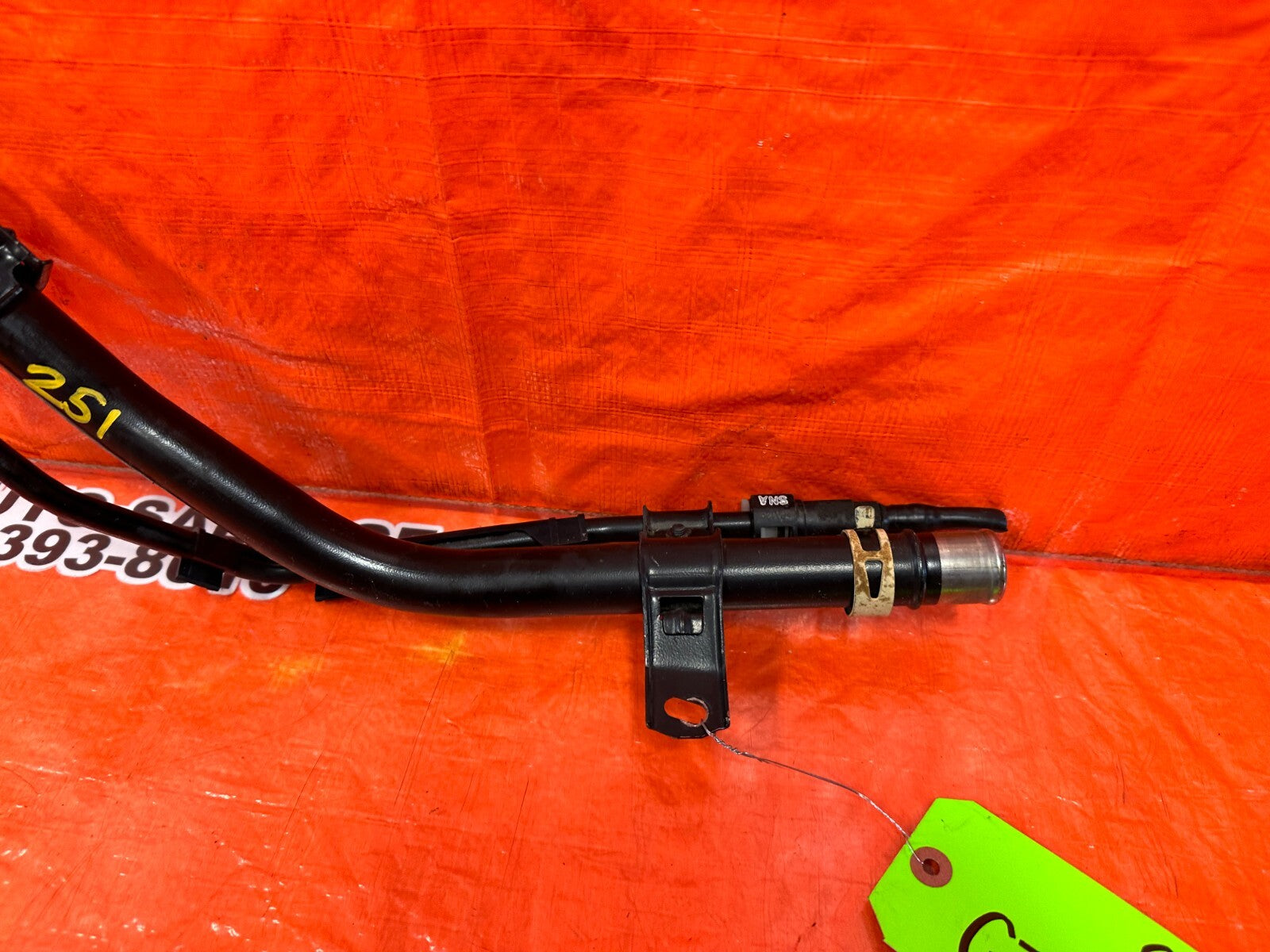 08 12 HONDA ACCORD SEDAN GASOLINE GAS FUEL FILLER NECK PIPE   OEM FACTORY #2512