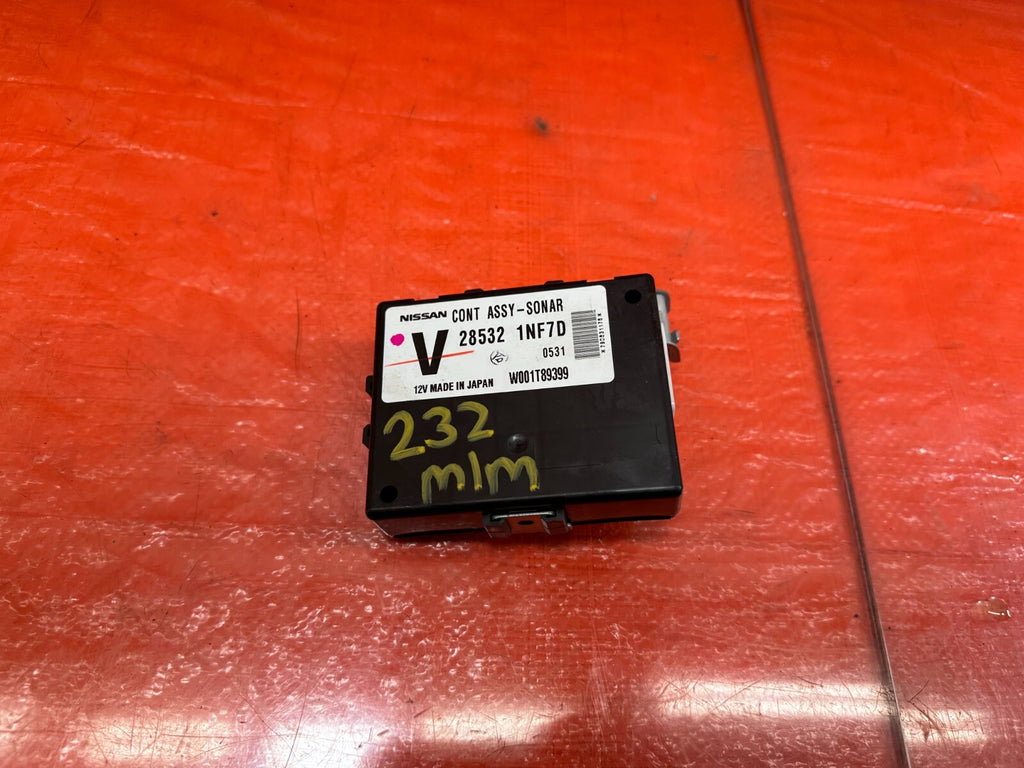 2010 10 INFINITI G37 CONVERTIBLE   SONAR CONTROL MODULE   28532 1NF7D   OEM #2320