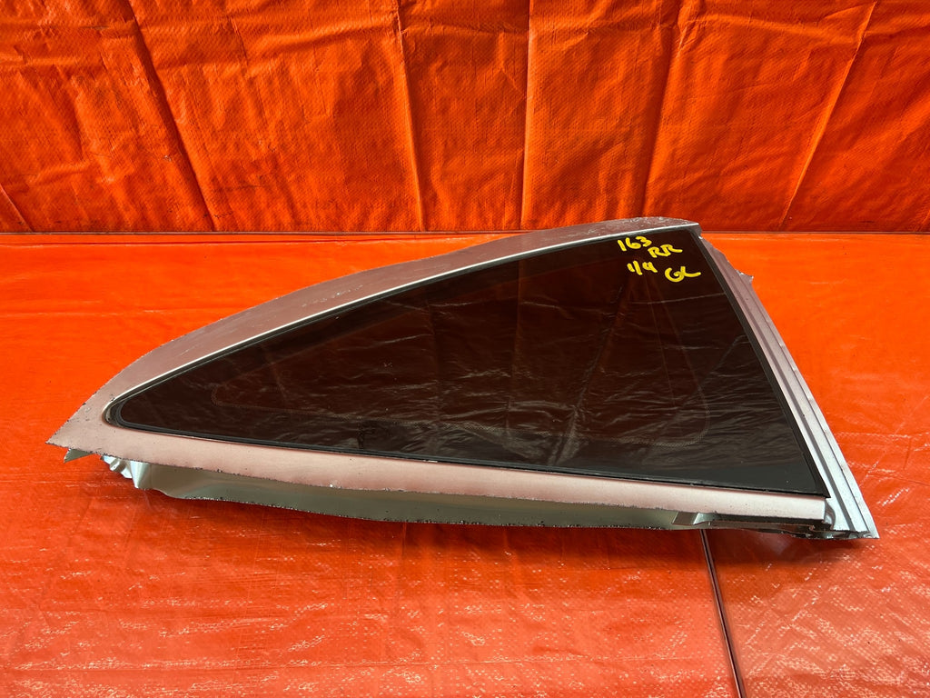 06 11 CIVIC 2D COUPE   PASSENGER RIGHT REAR 1/4 GLASS WINDOW   OEM #1630