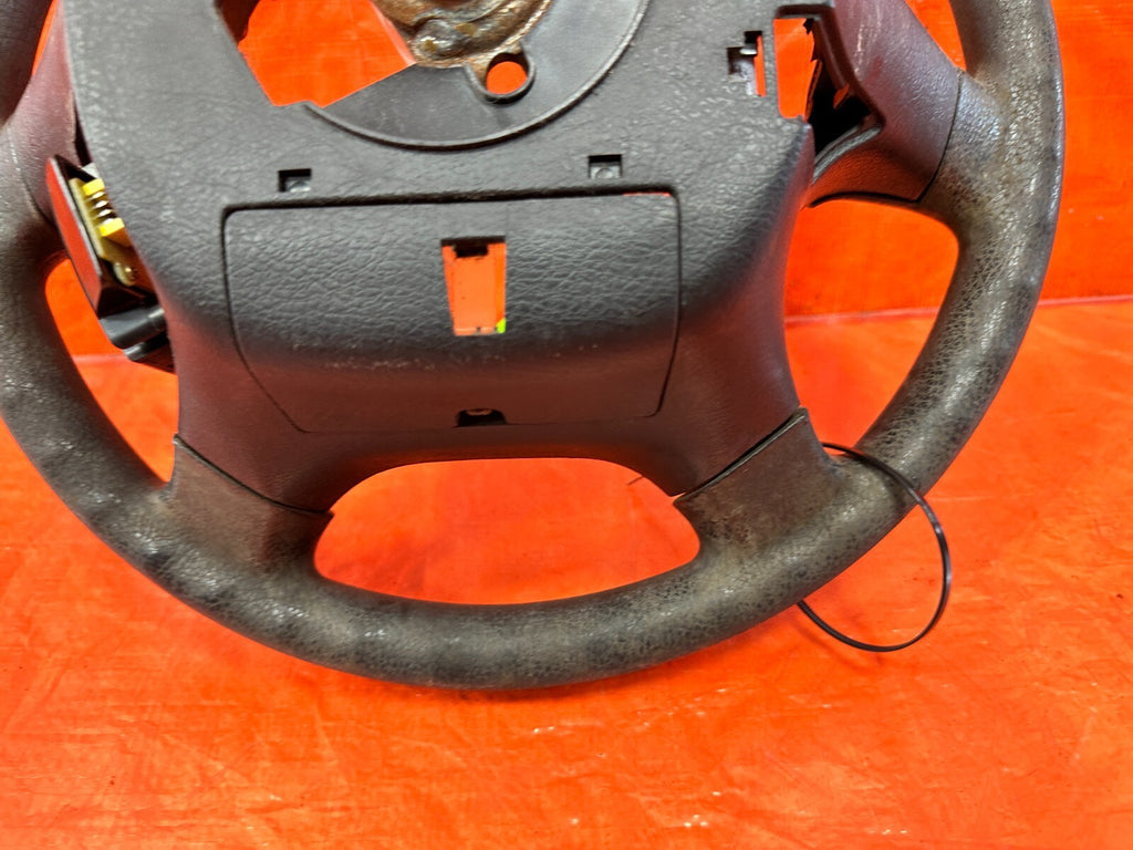 96 97 HONDA DEL SOL   STEERING WHEEL   BLACK COLOR   OEM FACTORY #2959