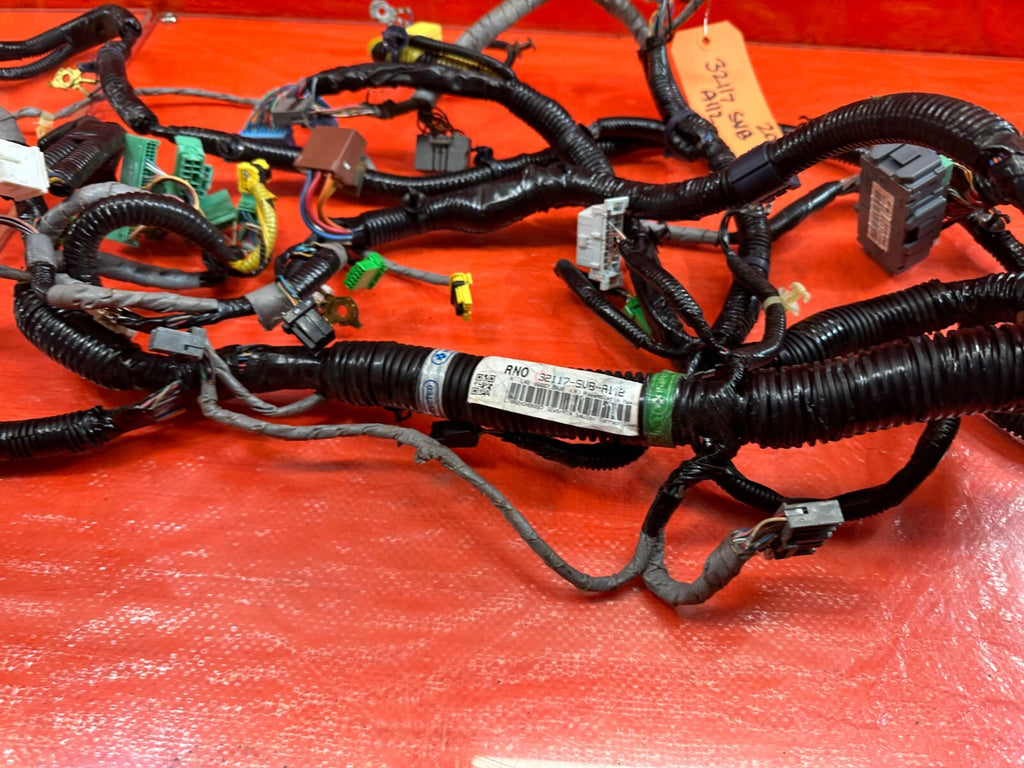 2008 08 HONDA CIVIC SI 2D COUPE   INSTRUMENT GAUGE CLUSTER DASH HARNESS OEM #2046