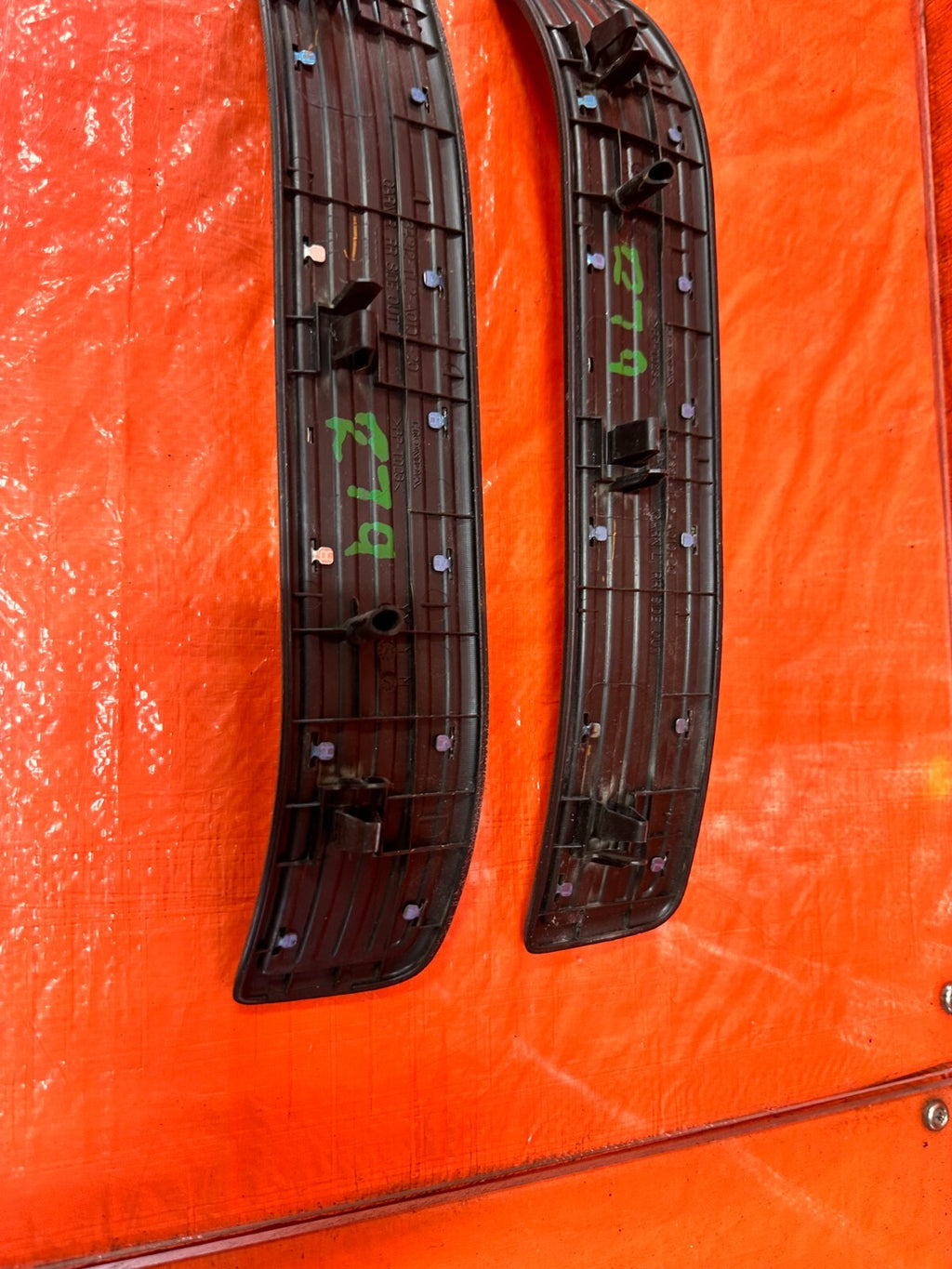 09 14 ACURA TSX   FLOOR PILLAR SCUFF PLATE SET LEFT RIGHT FRONT REAR   OEM #2797