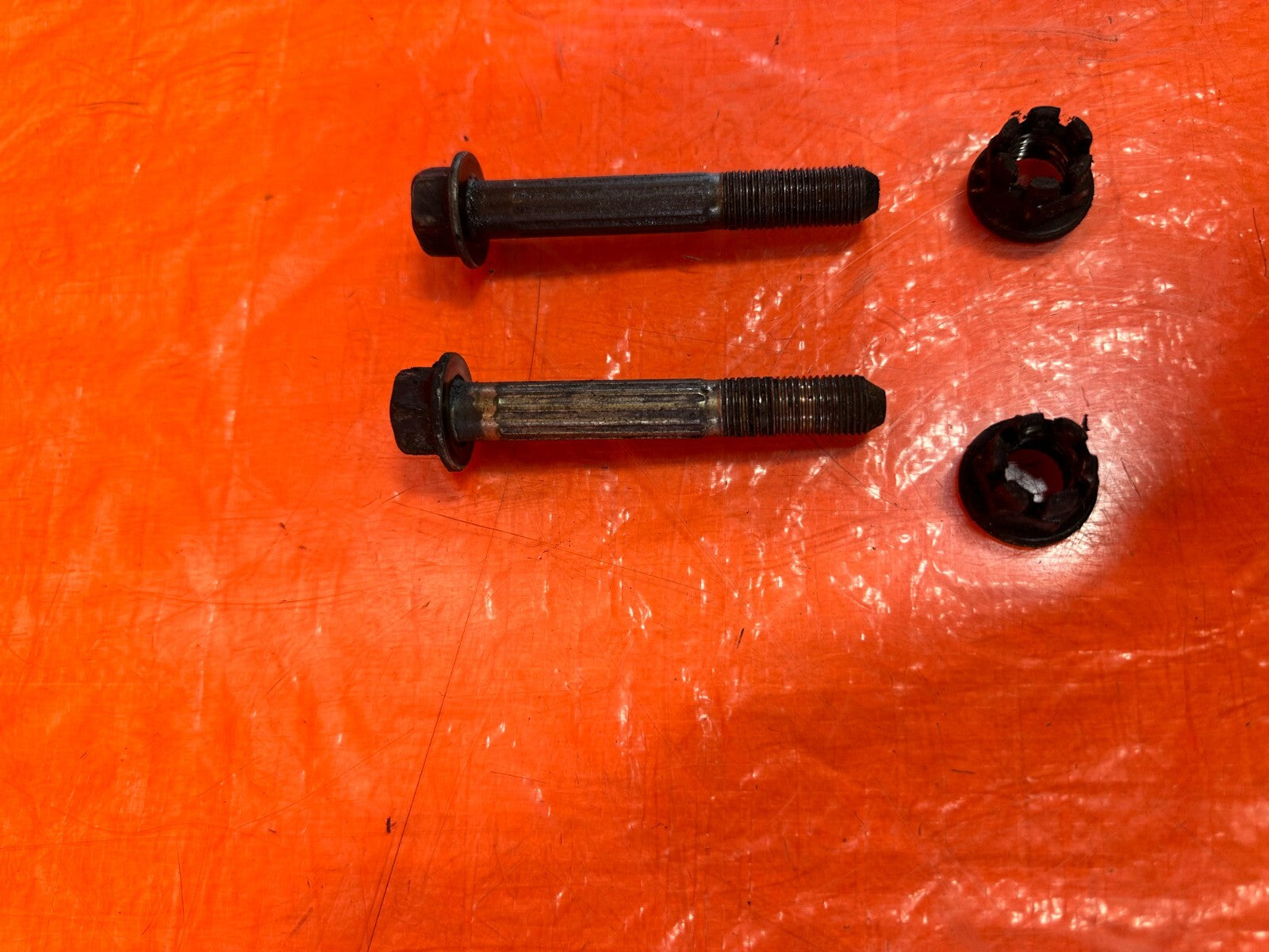 97 01 HONDA PRELUDE   FRONT LOWER CONTROL ARM BOLTS HARDWARE   OEM #2598