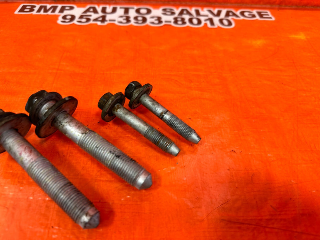 00 05 TOYOTA CELICA   REAR SUBFRAME CROSSMEMBER CARRIER BOLTS HARDWARE OEM #2504