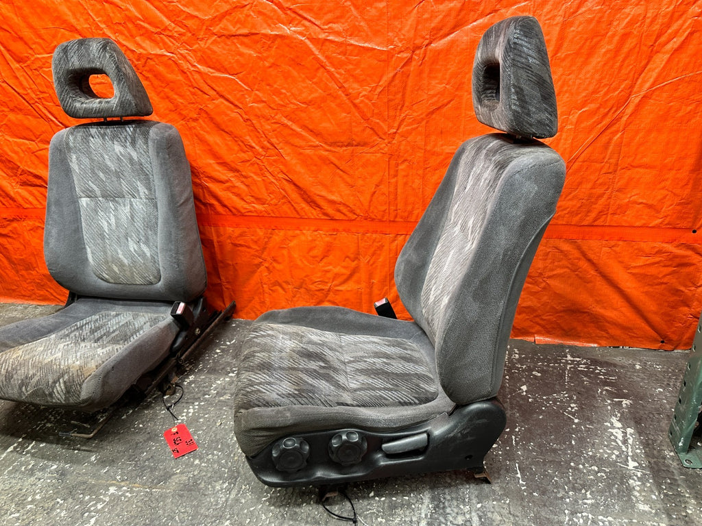 94 01 ACURA INTEGRA FRONT LEFT RIGHT CONFETTI SEATS OEM #3315