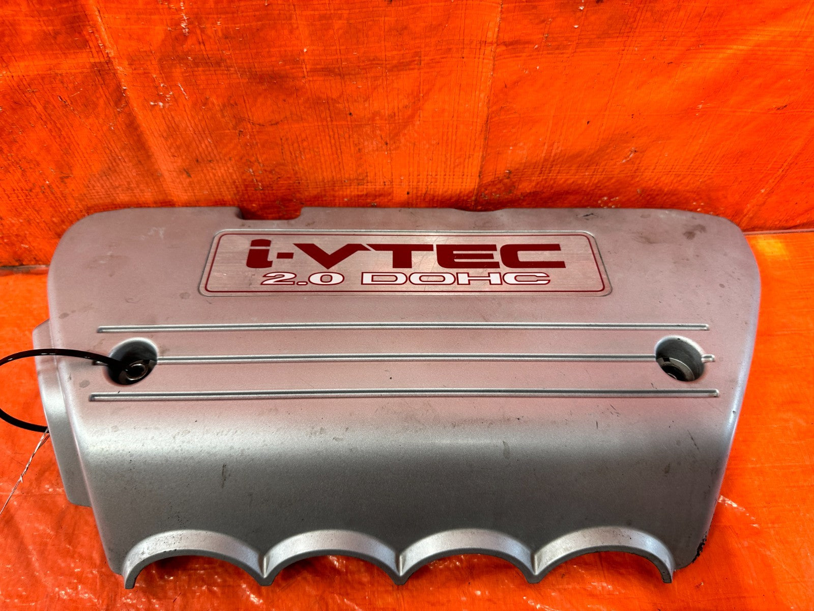 06 11 HONDA CIVIC SI K20Z3 INTAKE MANIFOLD & COIL PACK COVER PLASTIC TRIM #3002