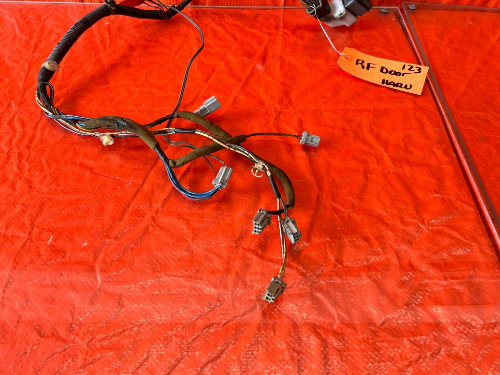 96 01 INTEGRA SEDAN PASSENGER RIGHT FRONT DOOR WIRING HARNESS WIRE LOOM OEM #1234