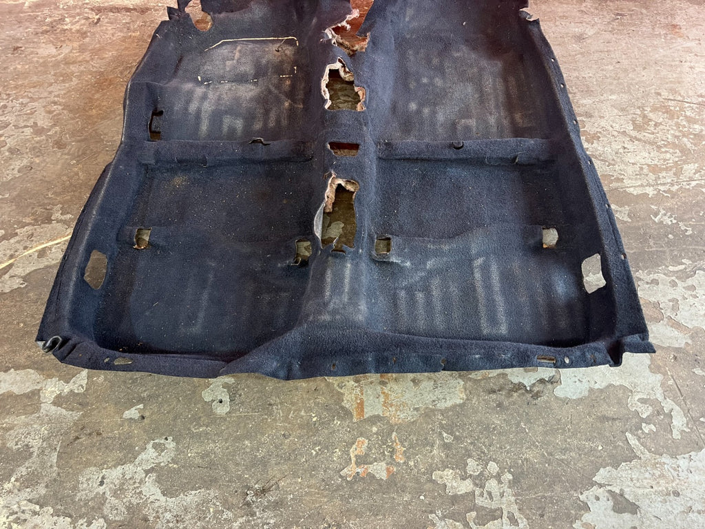 90 91 ACURA INTEGRA 2D   INTERIOR FLOOR CARPET RUG MAT   BLUE IN COLOR OEM #1543
