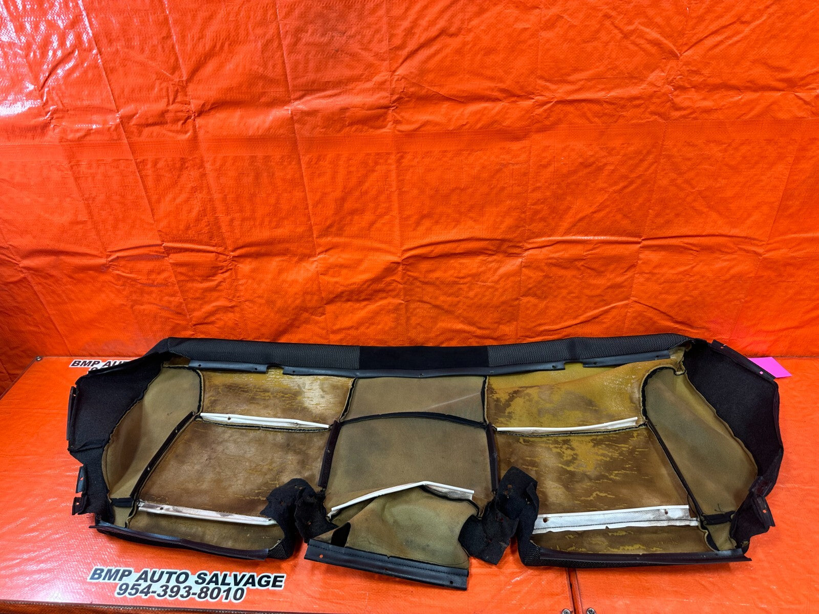 02 05 HONDA CIVIC SI EP3 PASSENGER REAR LOWER SEAT SKIN WRAP COVER OEM 25810