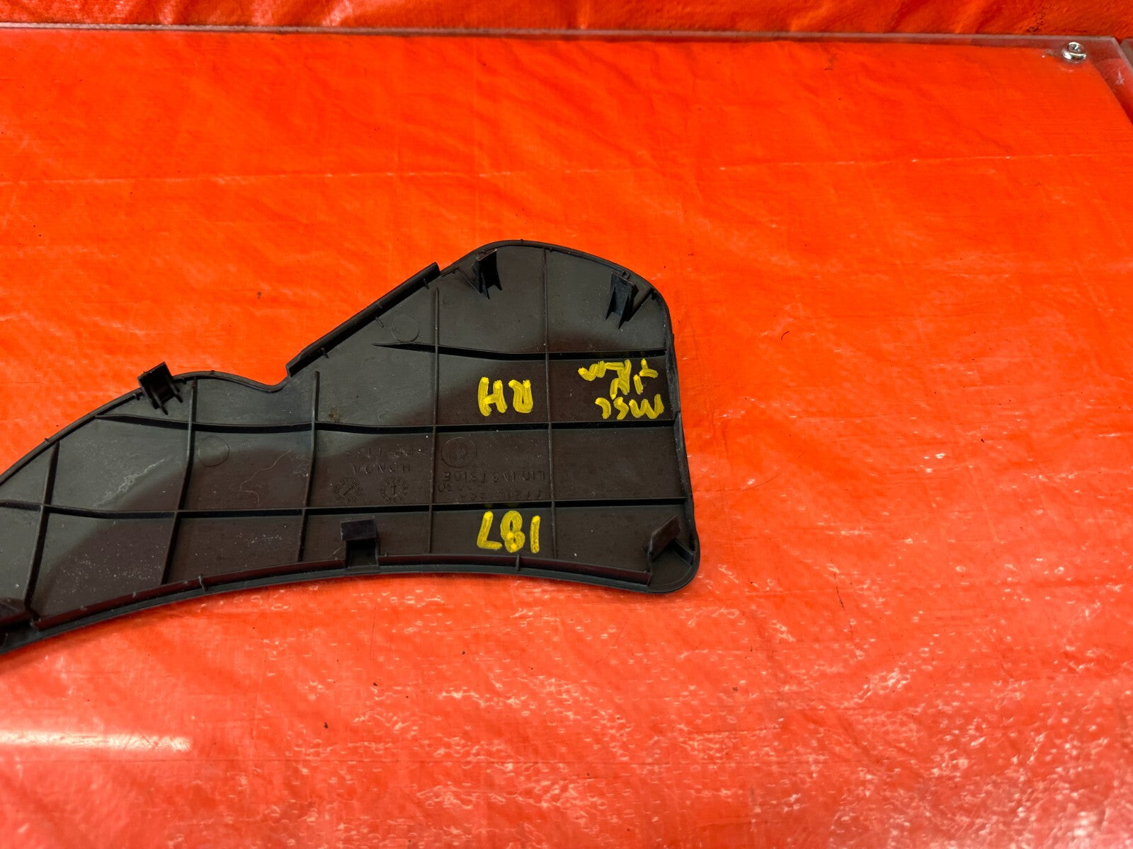 02 05 HONDA CIVIC SI EP3   RIGHT DASHBOARD DASH TRIM COVER PLASTIC BEZEL OEM 1878