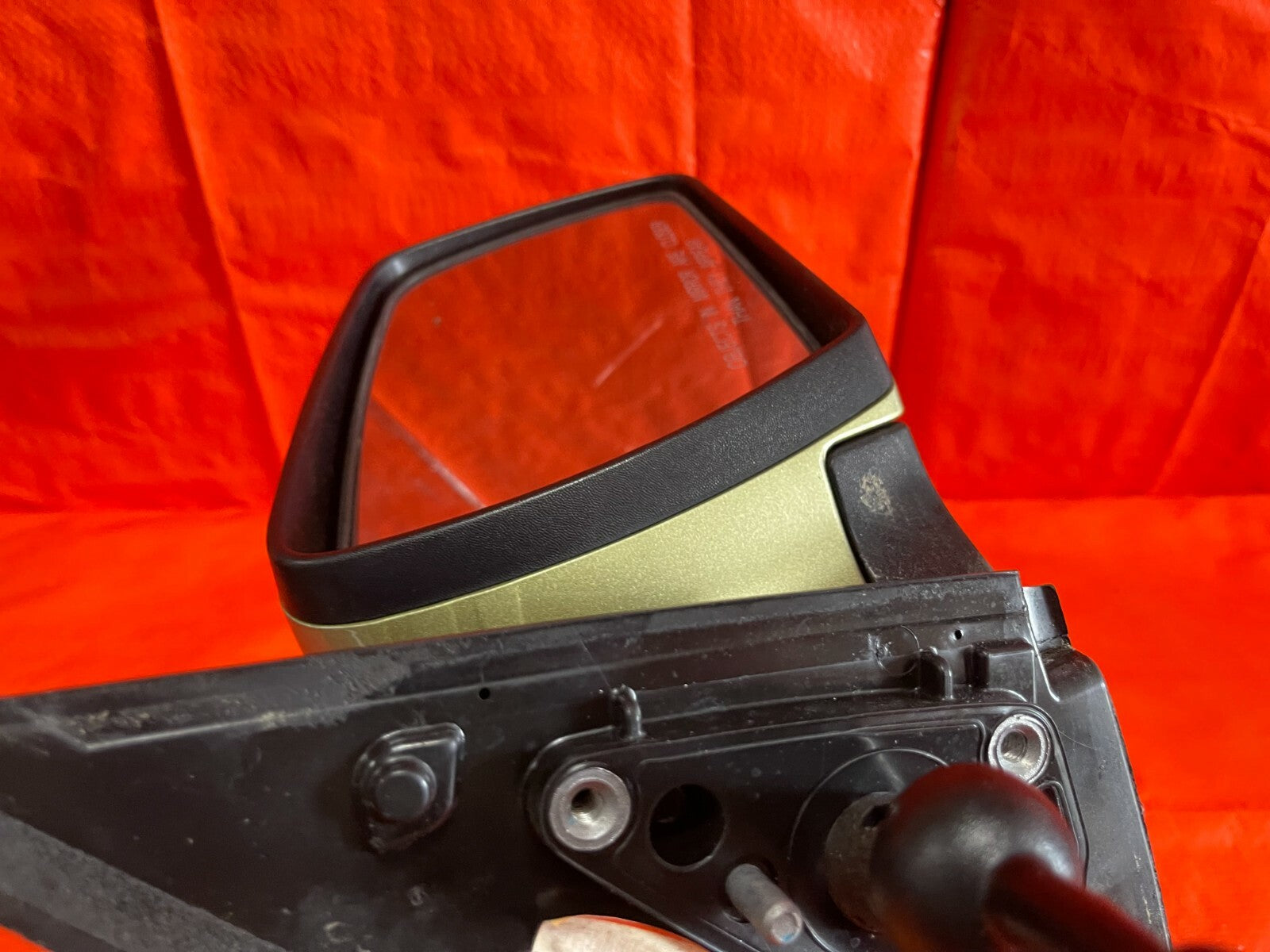 12 13 KIA SOUL   PASSENGER RIGHT   SIDE VIEW MIRROR NON POWER MANUAL ADJUST OEM9
