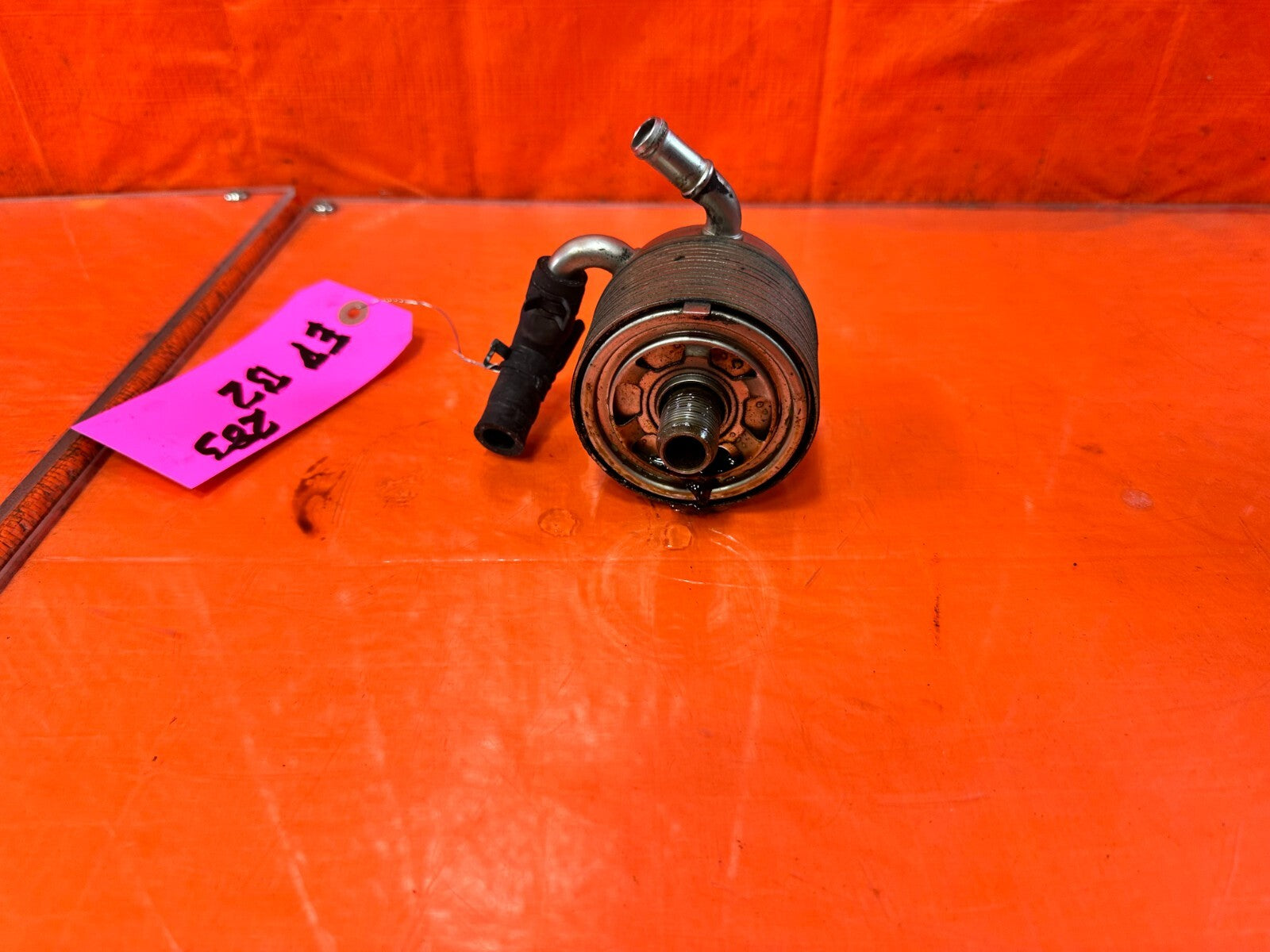 08 14 SUBARU IMPREZA WRX STI   EJ257   OIL COOLER   OEM FACTORY #2835