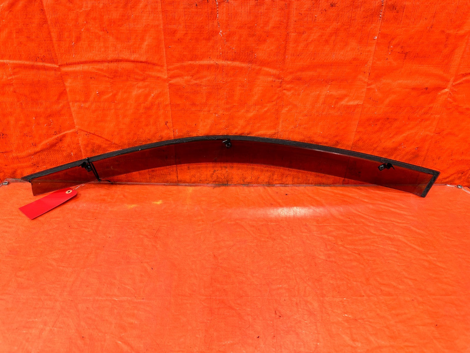 03 05 LANCER EVOLUTION EVO VIII IX 8 9   RIGHT FRONT WINDOW VISOR   OEM  GENUINE1