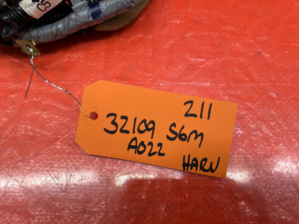 05 06 ACURA RSX   TAIL GATE DECK LID REAR HATCH WIRE HARNESS   OEM FACTORY #2114