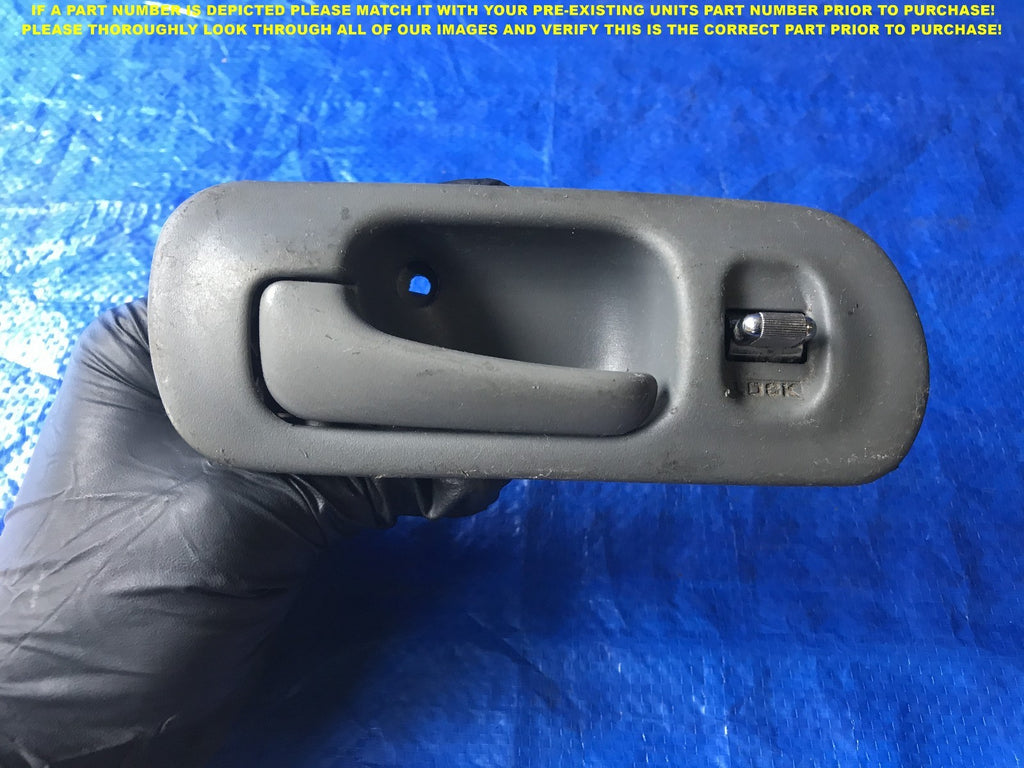 OEM 1996 1997 1998 HONDA CIVIC SEDAN DRIVER LEFT FRONT INTERIOR DOOR HANDLE   0