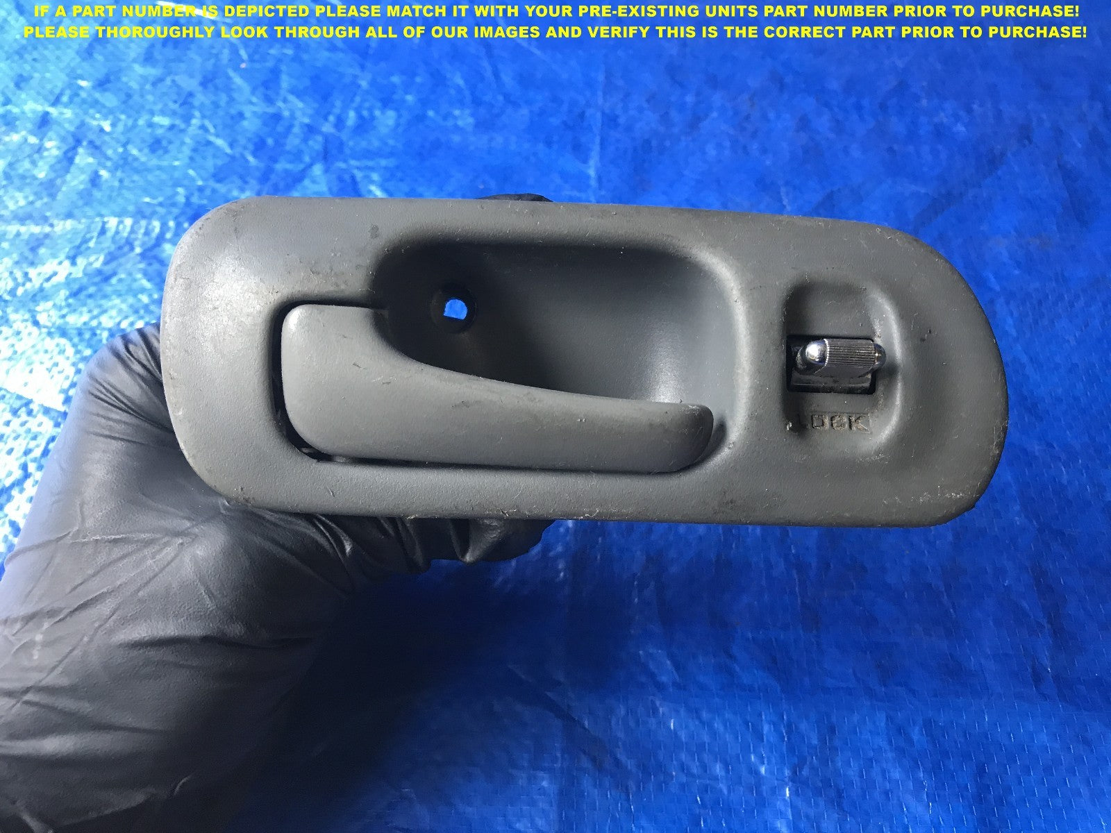 OEM 1996 1997 1998 HONDA CIVIC SEDAN DRIVER LEFT FRONT INTERIOR DOOR HANDLE   0