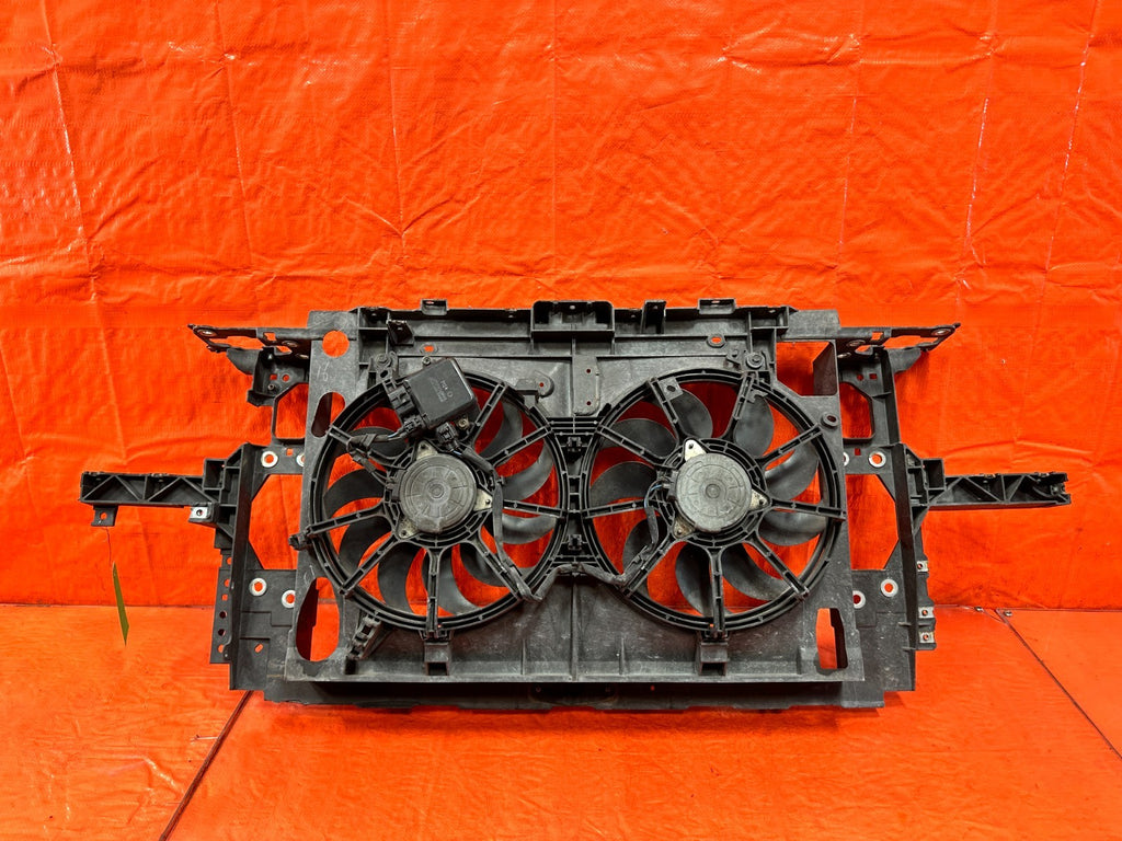 08 15 INFINITI G37 COUPE &   PLASTIC FRONT RADIAOTR SUPPORT W/ FANS   OEM 3110