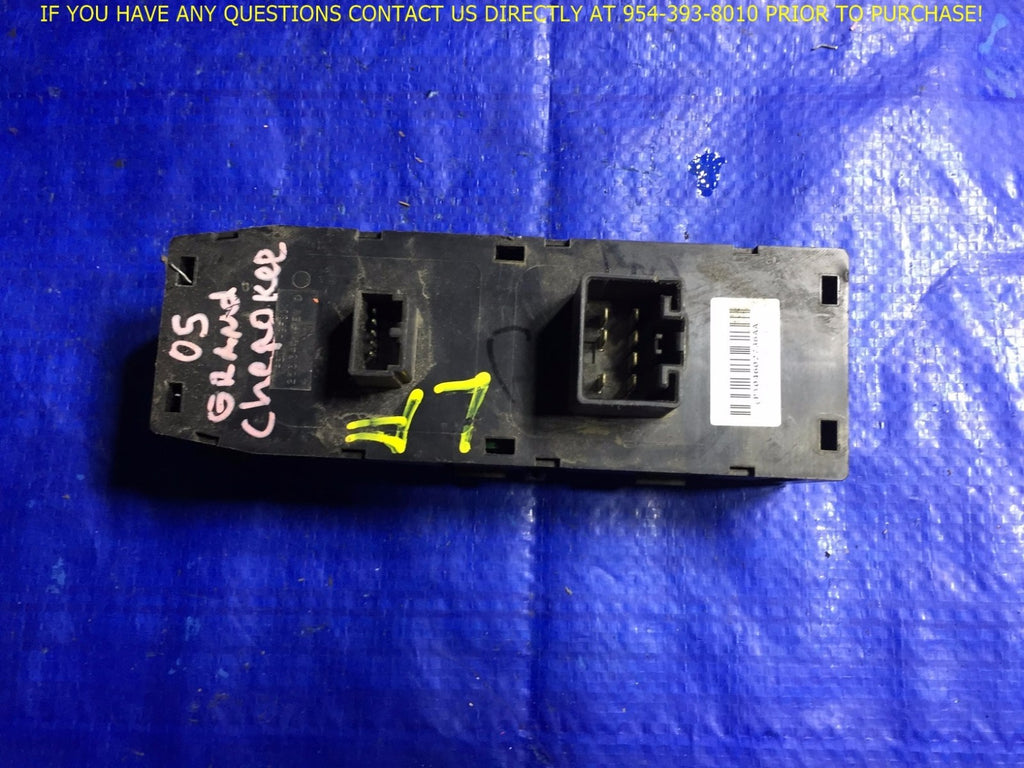 OEM 2001 2002 2003 2004 CHRYSLER PT CRUISER DRIVER LEFT MASTER WINDOW SWITCH 032