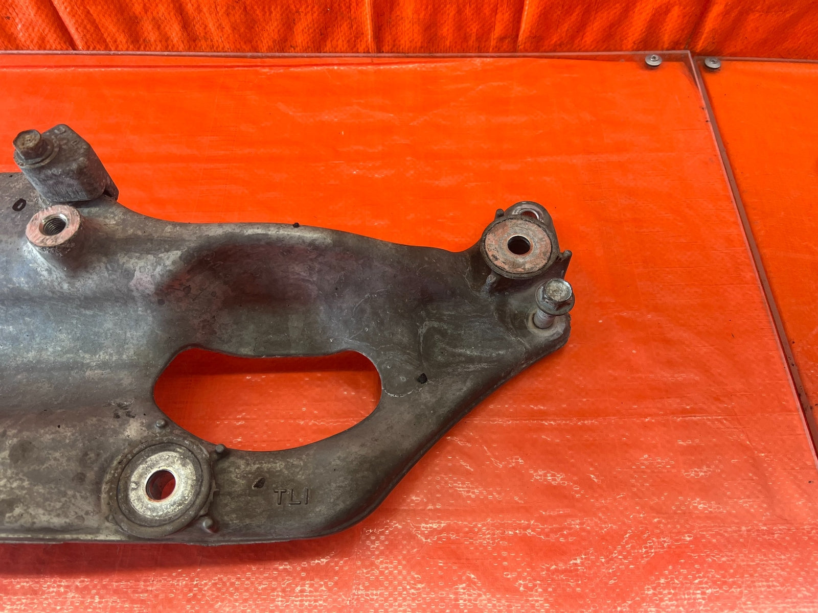 09 14 ACURA TSX 2.4L   FRONT ALUMINUM SUB FRAME CROSSMEMBER REINFORCEMENT BRACE4