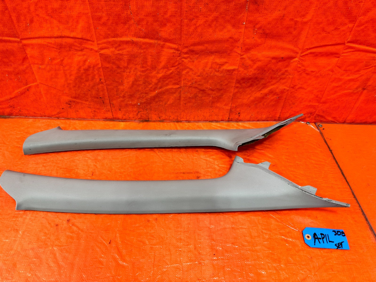 02 03 HONDA CIVIC SI EP3 HATCHBACK   A PILLAR TRIM LEFT RIGHT A PILLARS OEM #3080