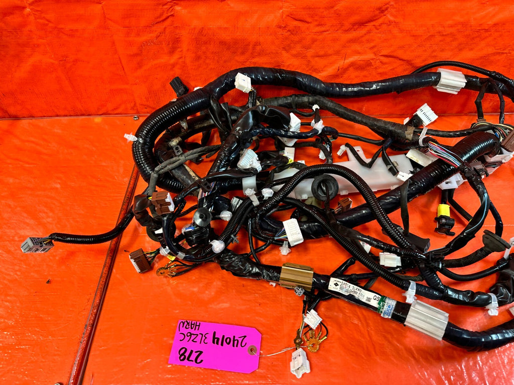 13 15 INFINITI G37 S CONVERTIBLE   REAR BODY HARNESS WIRE WIRING LOOM   OEM #2786